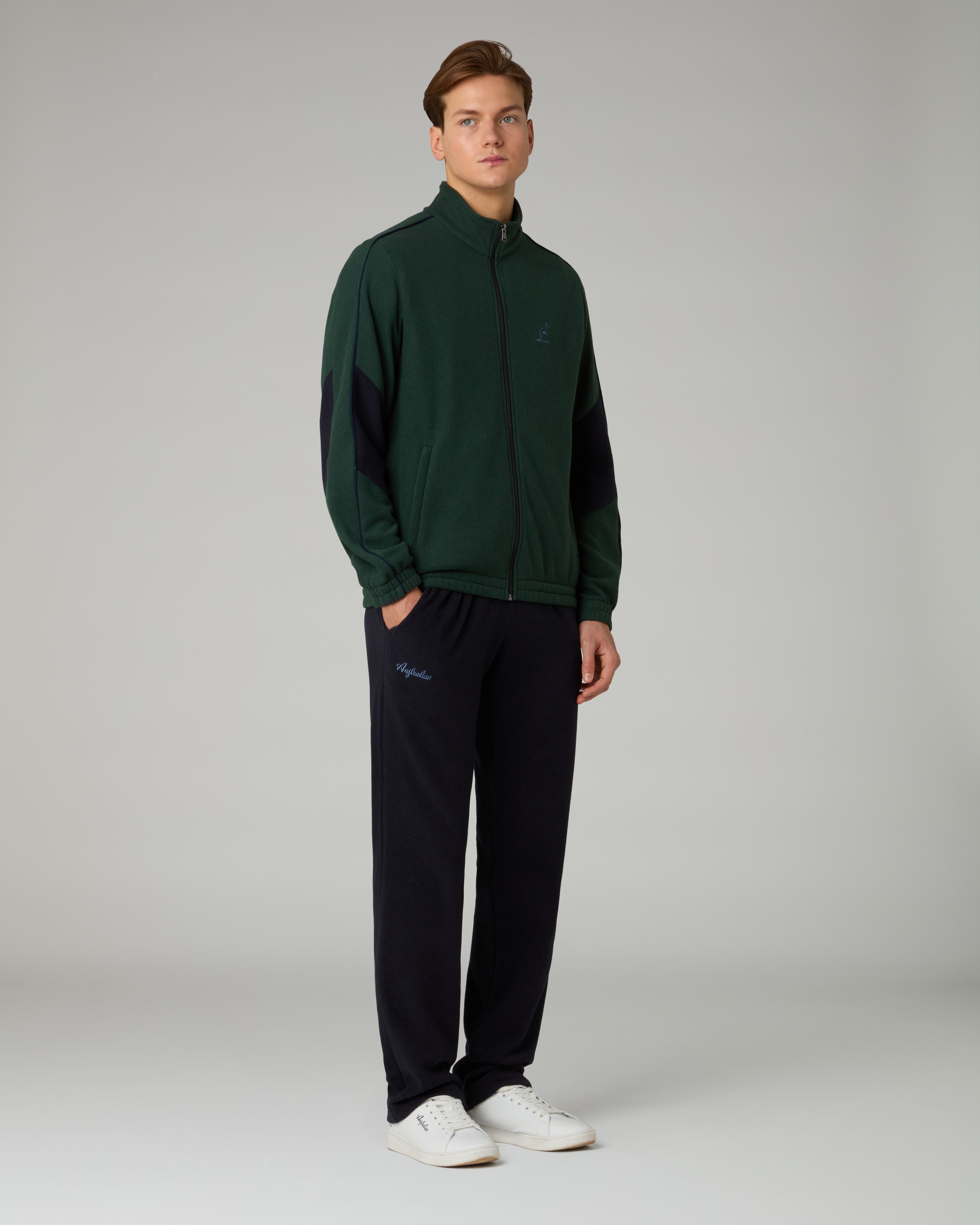 australian-color-block-softech-tracksuit-tuta-completa-giacca-pantalone image 1