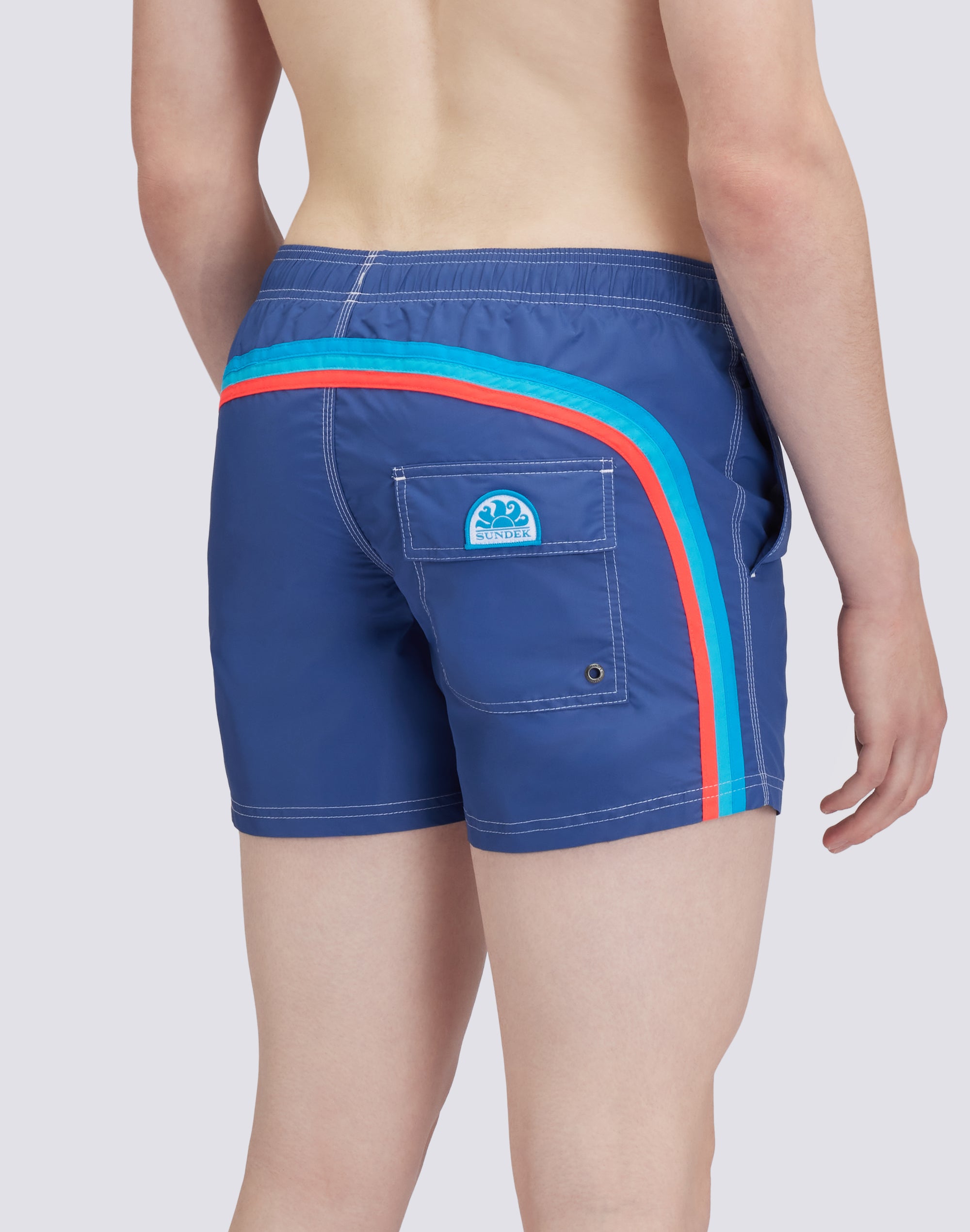 sundek-costume-boxer-mare-uomo-corto-iconic-taffeta-m504bdta100 image 1