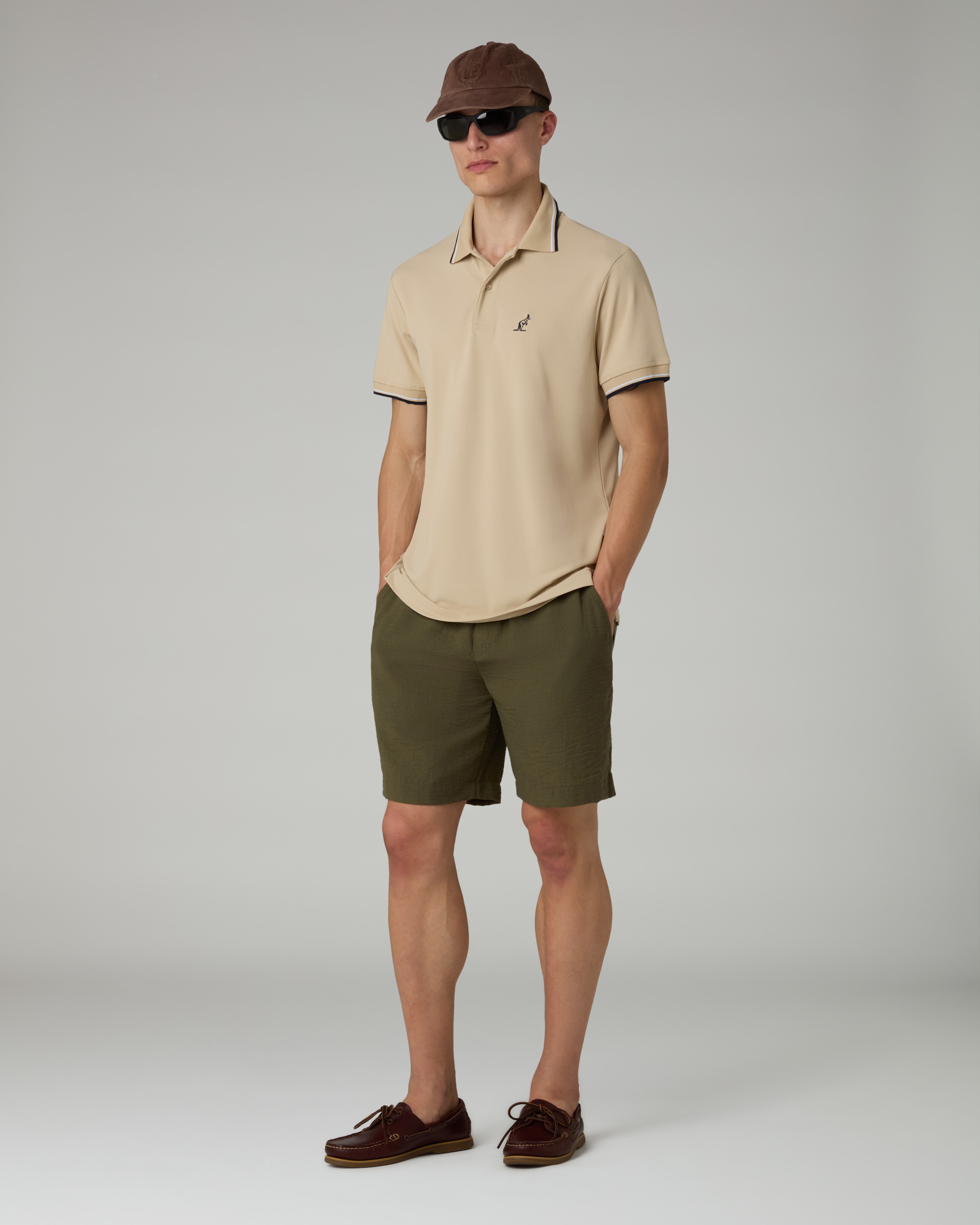 australian-2-stripes-polo-shirt-polo-tecnica-sabbia image 2