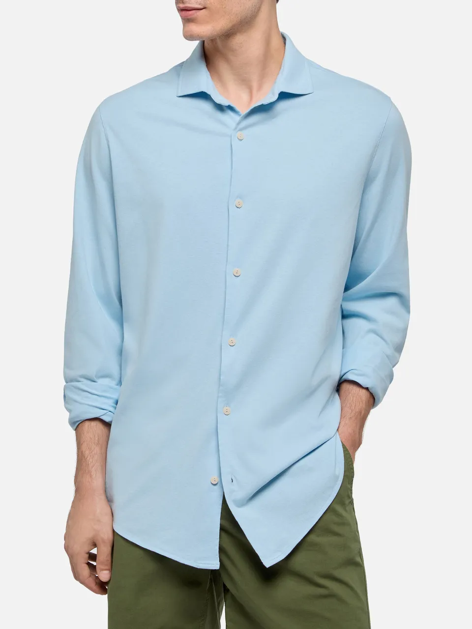 mc2-saint-barth-amalfi-camicia-uomo-in-jersey-azzurro image 1