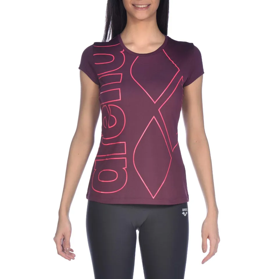 arena-gym-logo-maglia-a-maniche-corte-donna-2 image 1