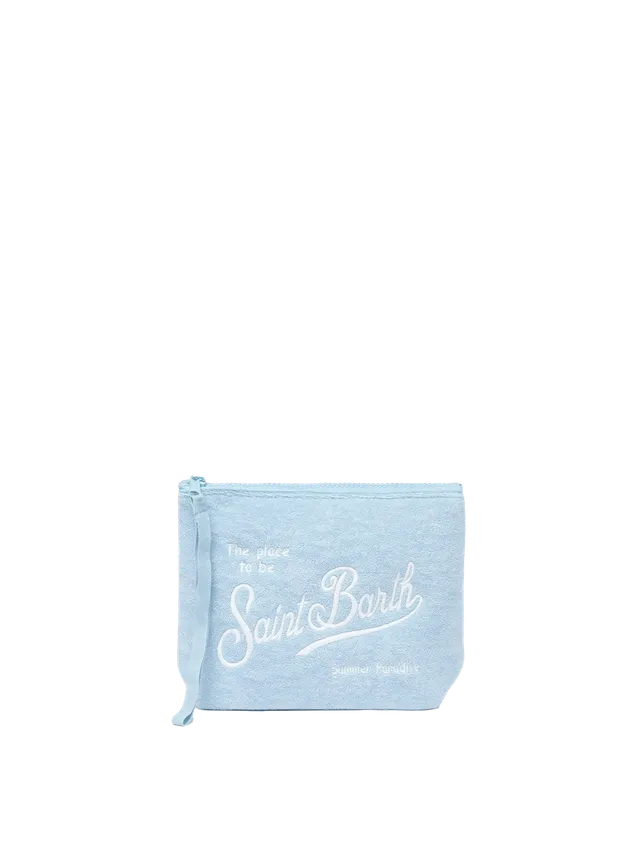 mc2-saint-barth-pochette-aline-in-spugna-azzurro image 1