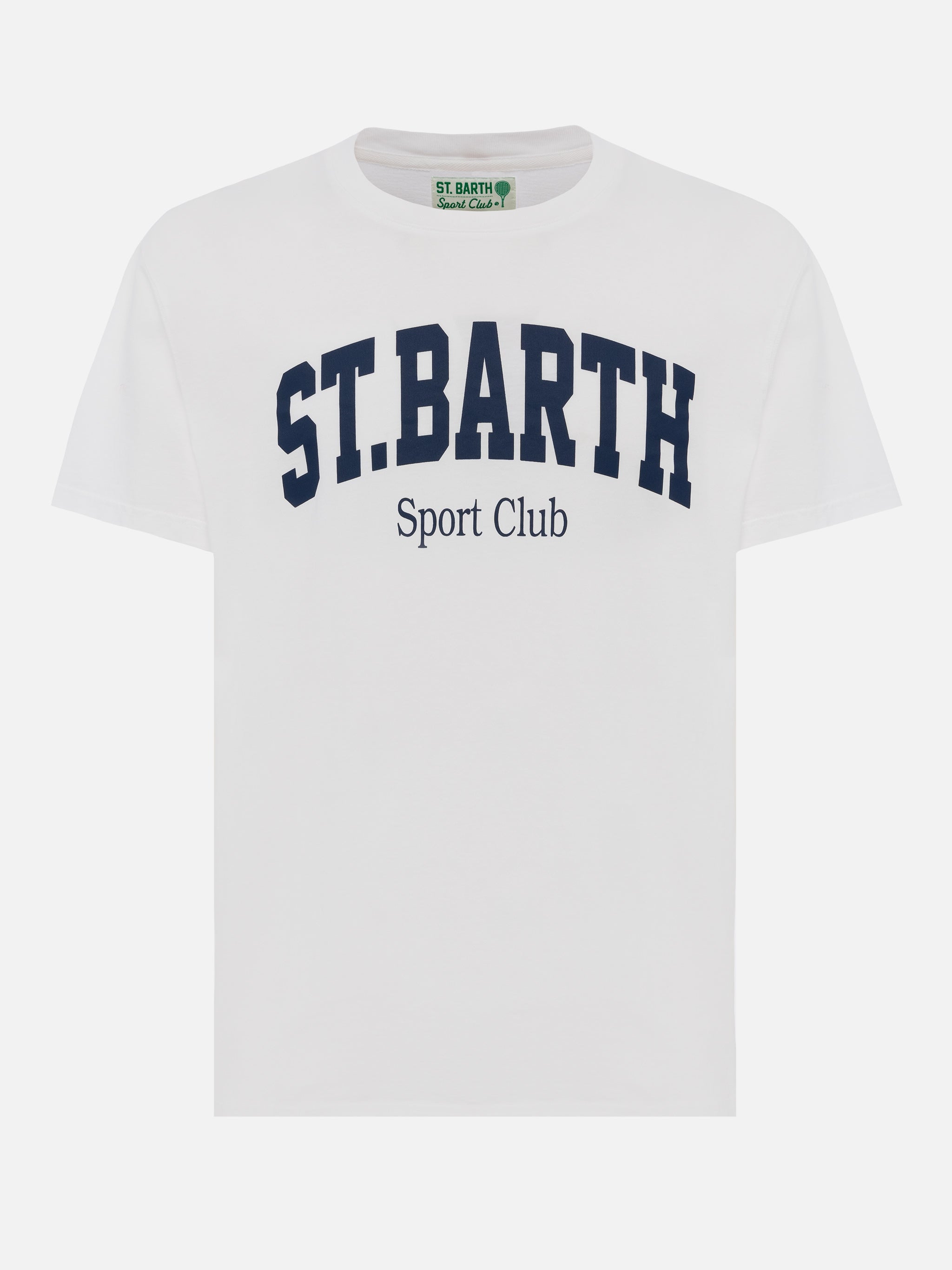 mc2-saint-barth-t-shirt-man-in-cotone-stampa-st-barth-sport-club image 1