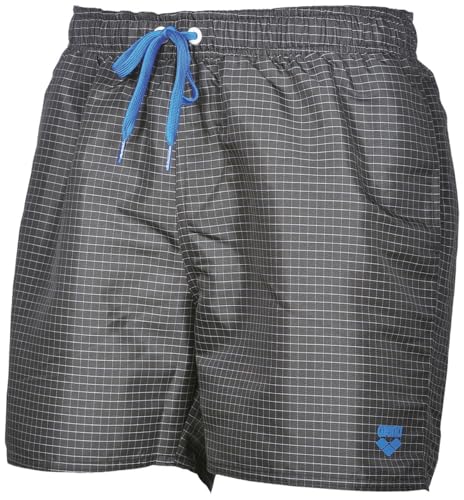 arena-yarn-dyed-boxer-pantaloncini-bagno-uomo-check-con-slip-interno-in-rete image 7