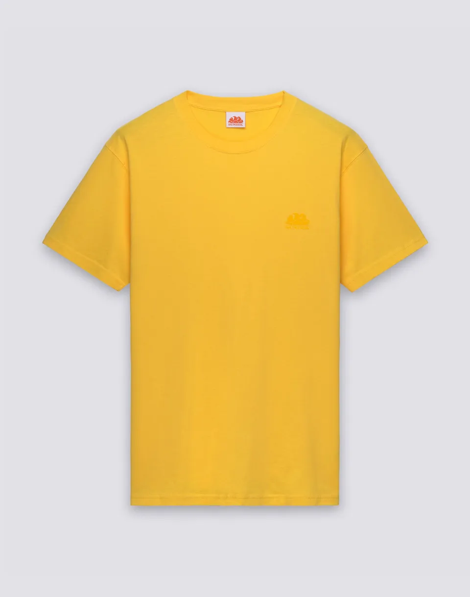 sundek-t-shirt-uomo-girocollo-con-logo-top-uomo-goldenwave image 1