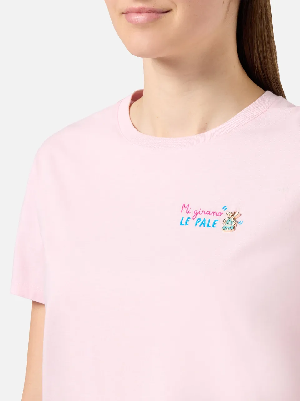 mc2-saint-barth-emilie-t-shirt-rosa-ricamo-mi-girano-le-pale image 1