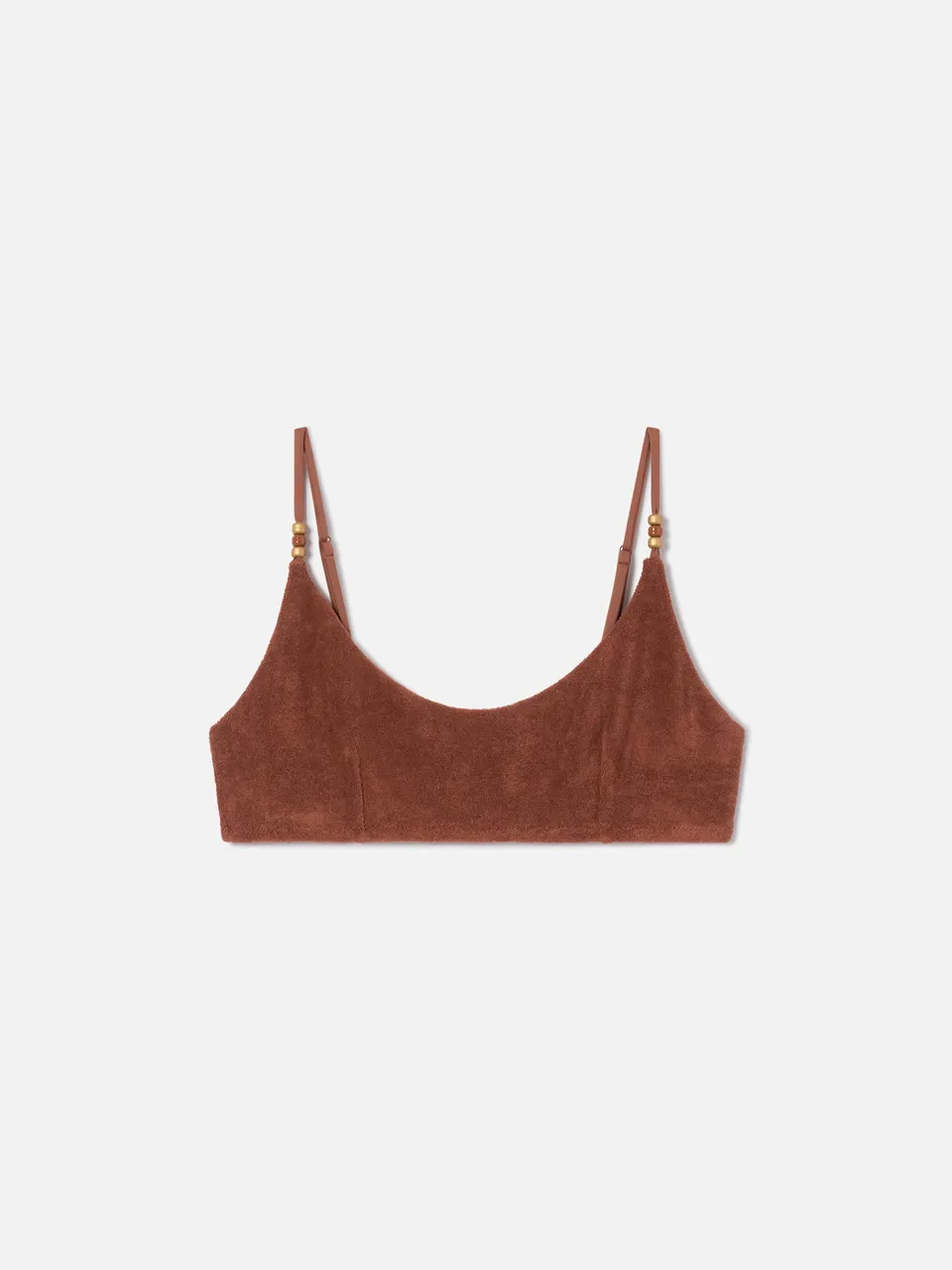 mc2-saint-barth-top-bikini-judy-bralette-marrone-in-spugna-con-charms image 1