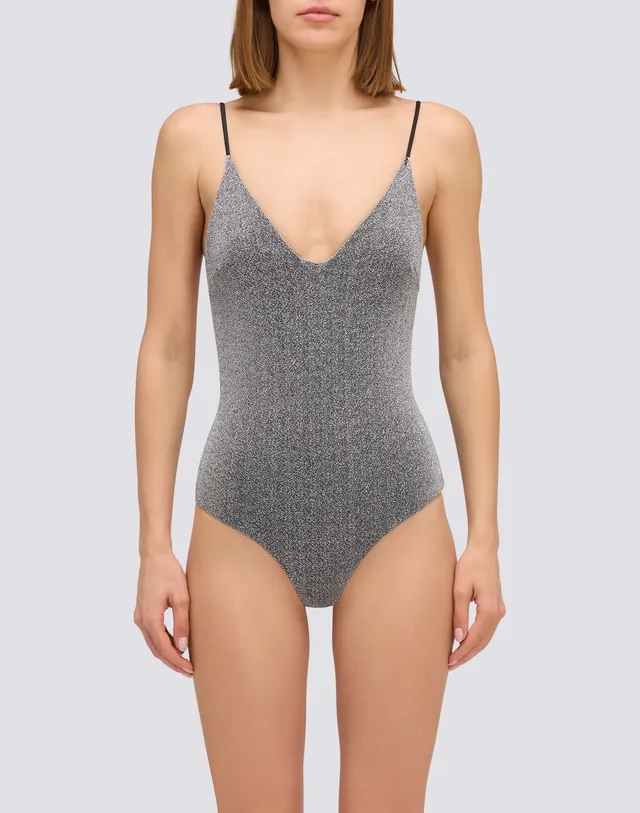 sundek-coast-costume-intero-donna-in-lurex-con-lacci-incrociati image 1