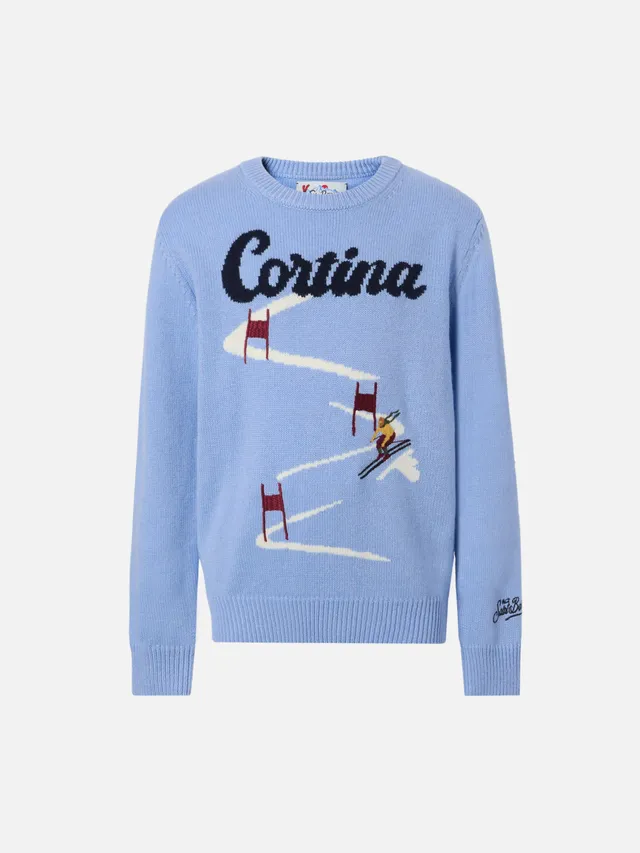 mc2-saint-barth-girocollo-douglas-bambino-in-misto-cashmere-jacquard-cortina image 1