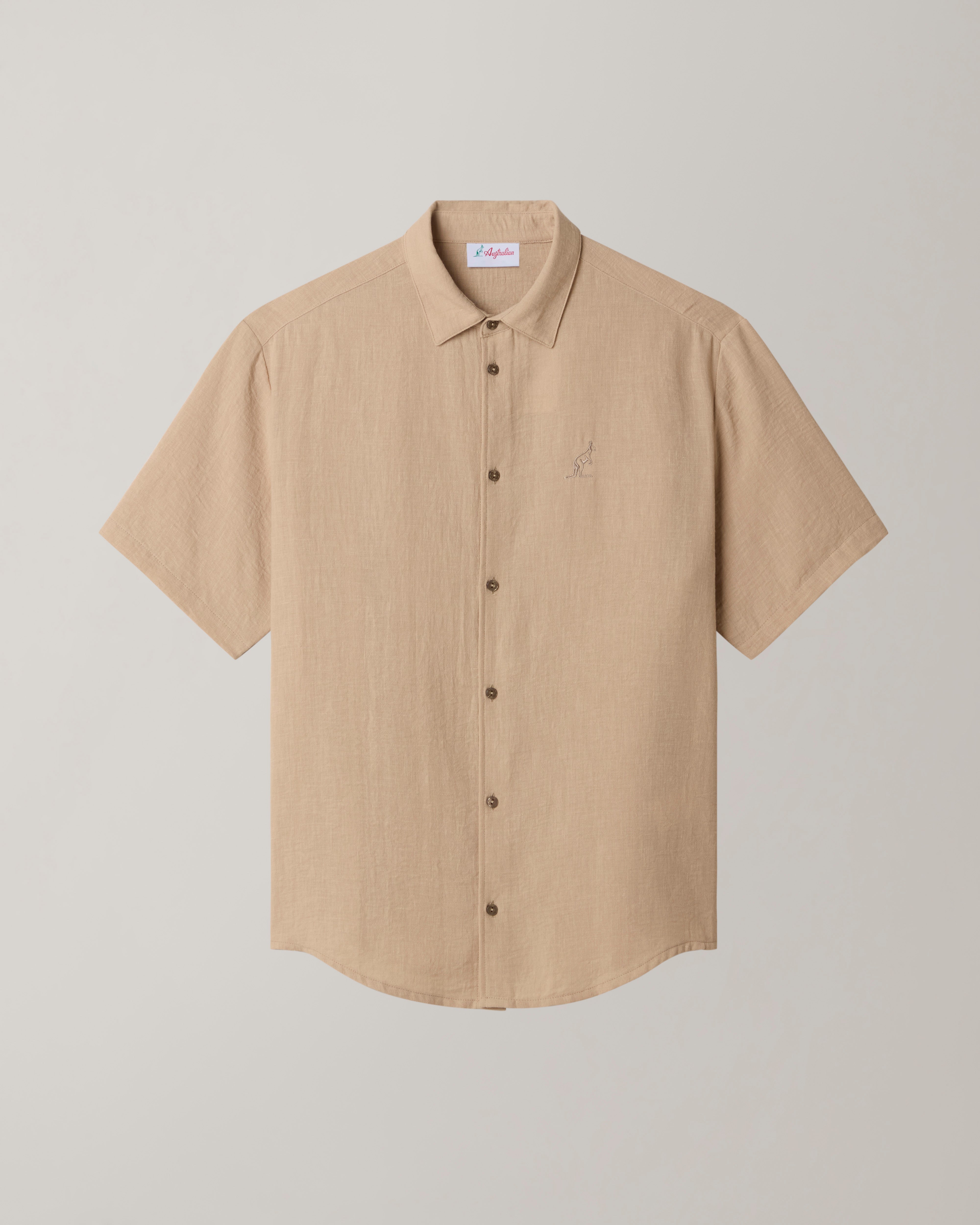 australian-doric-shirt-camicia-manica-corta-kaki image 5