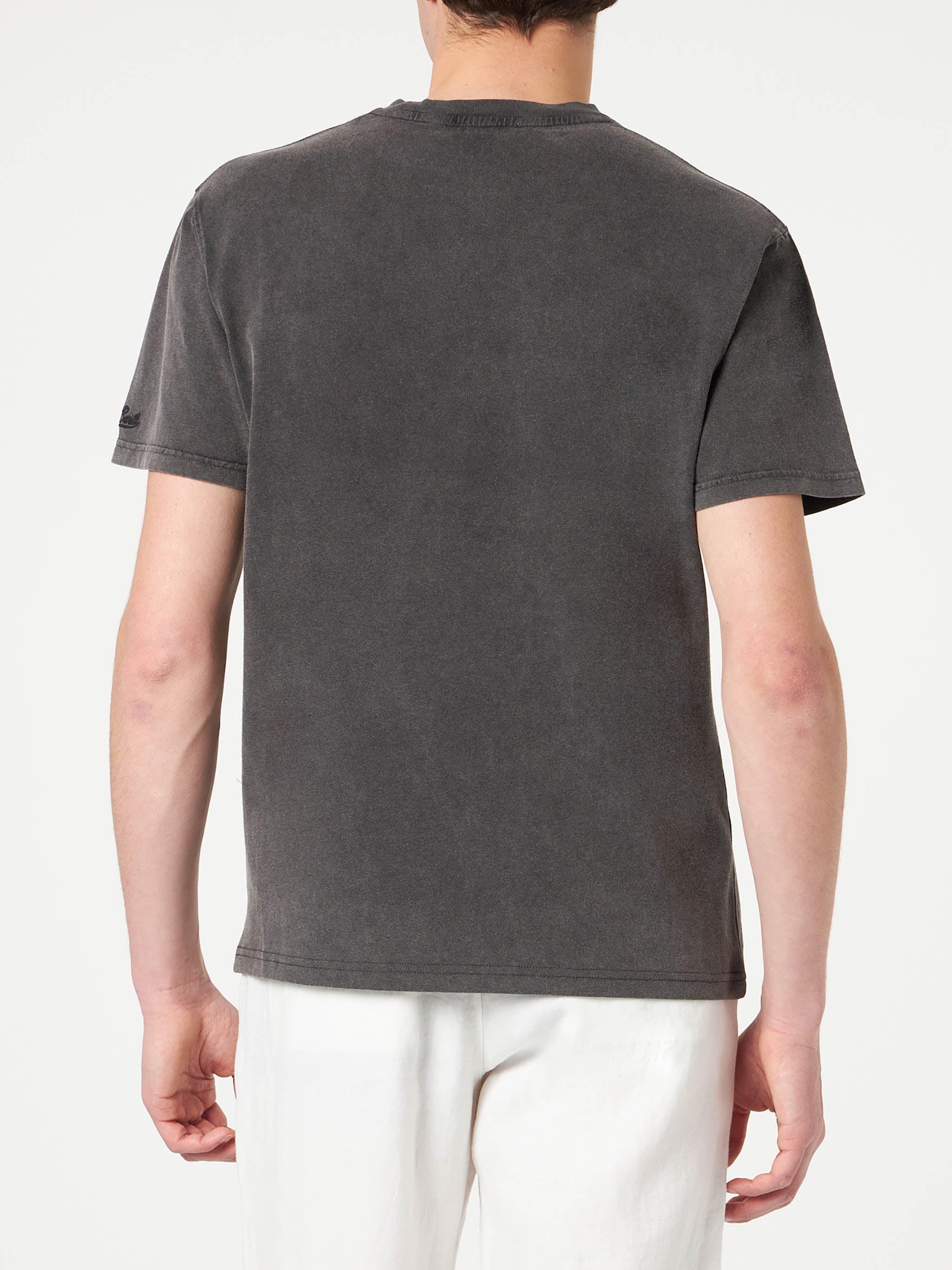 mc2-saint-barth-t-shirt-jack-cotone-snoopy-dancer-nero-uomo-peanuts-special-edit image 4