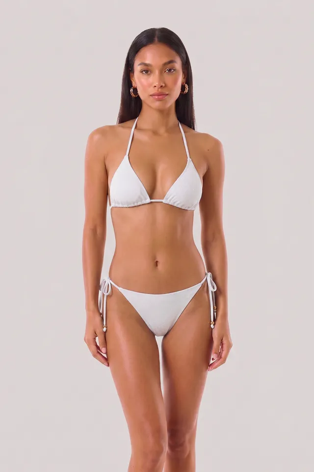 4giveness-bikini-triangolo-e-slip-laccetti-bling-bling-donna image 1