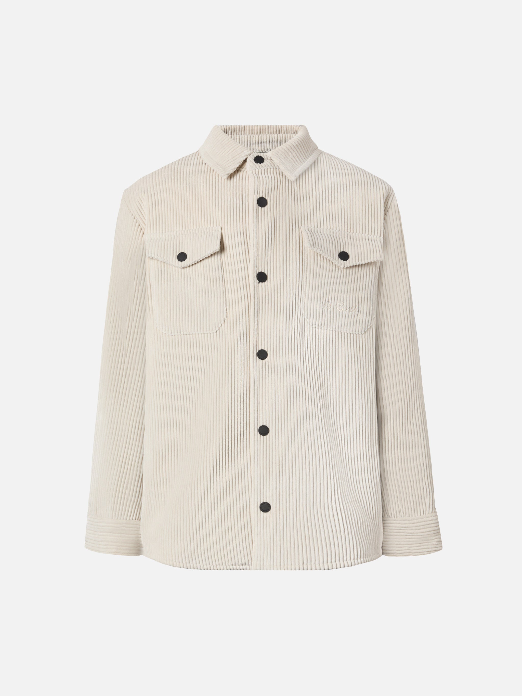 mc2-saint-barth-camicia-imbottita-chalet-jr-boy-corduroy-ice image 1