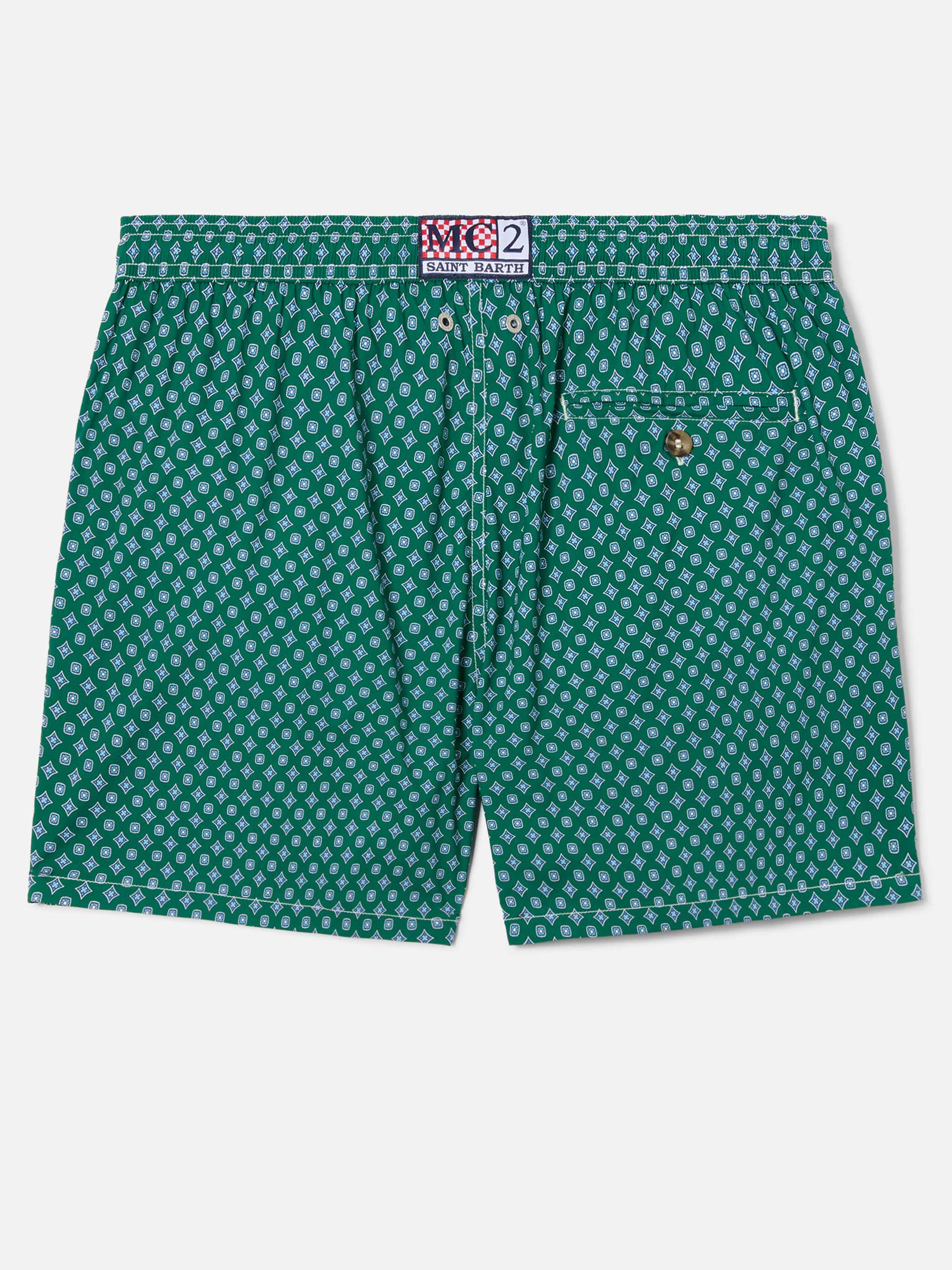 mc2-saint-barth-costume-mare-lighting-micro-boxer-uomo-verde-stampa-geometrica image 2