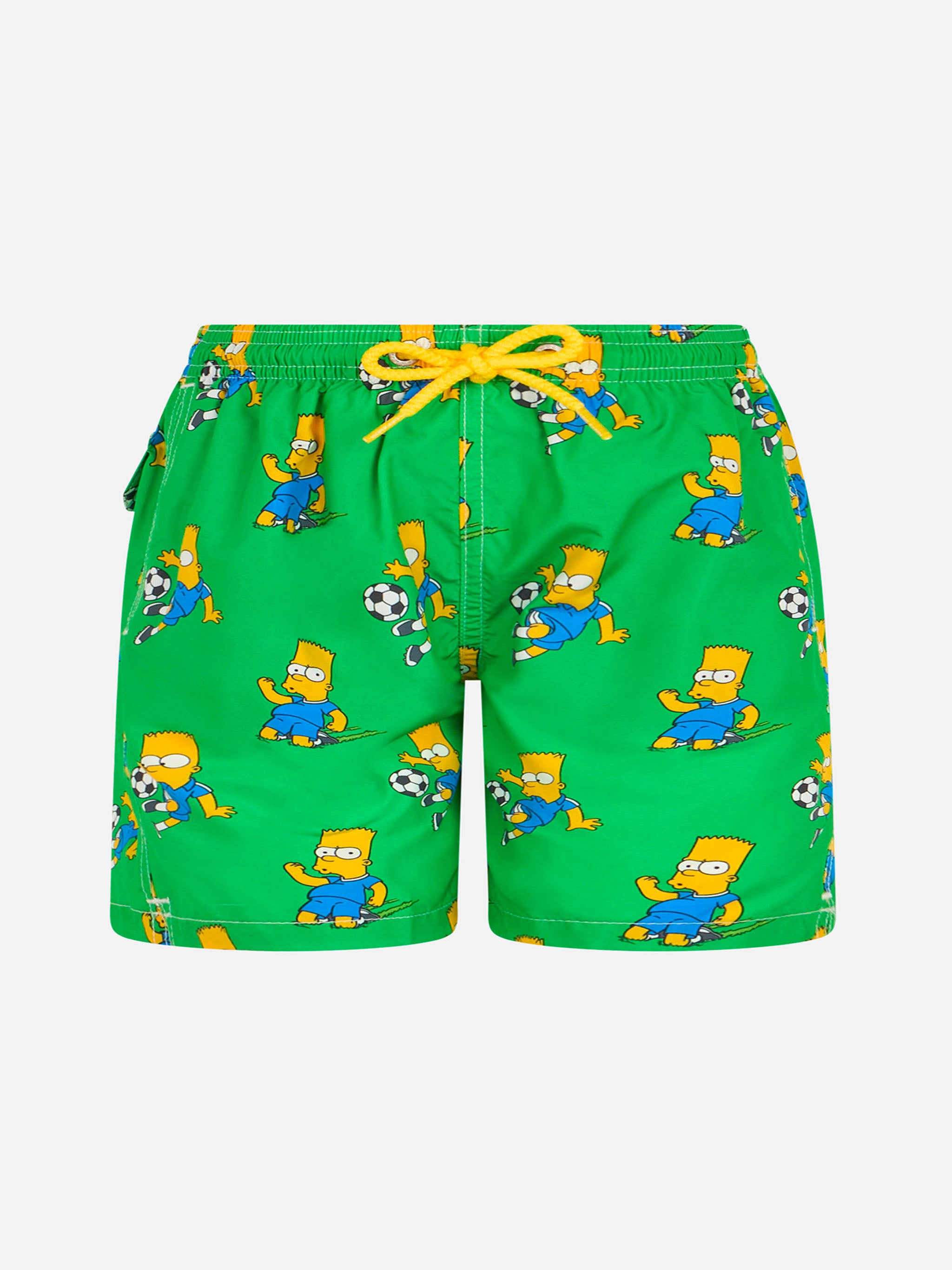 mc2-saint-barth-costume-bambino-jean-lighting-bart-simpsons-verde image 1