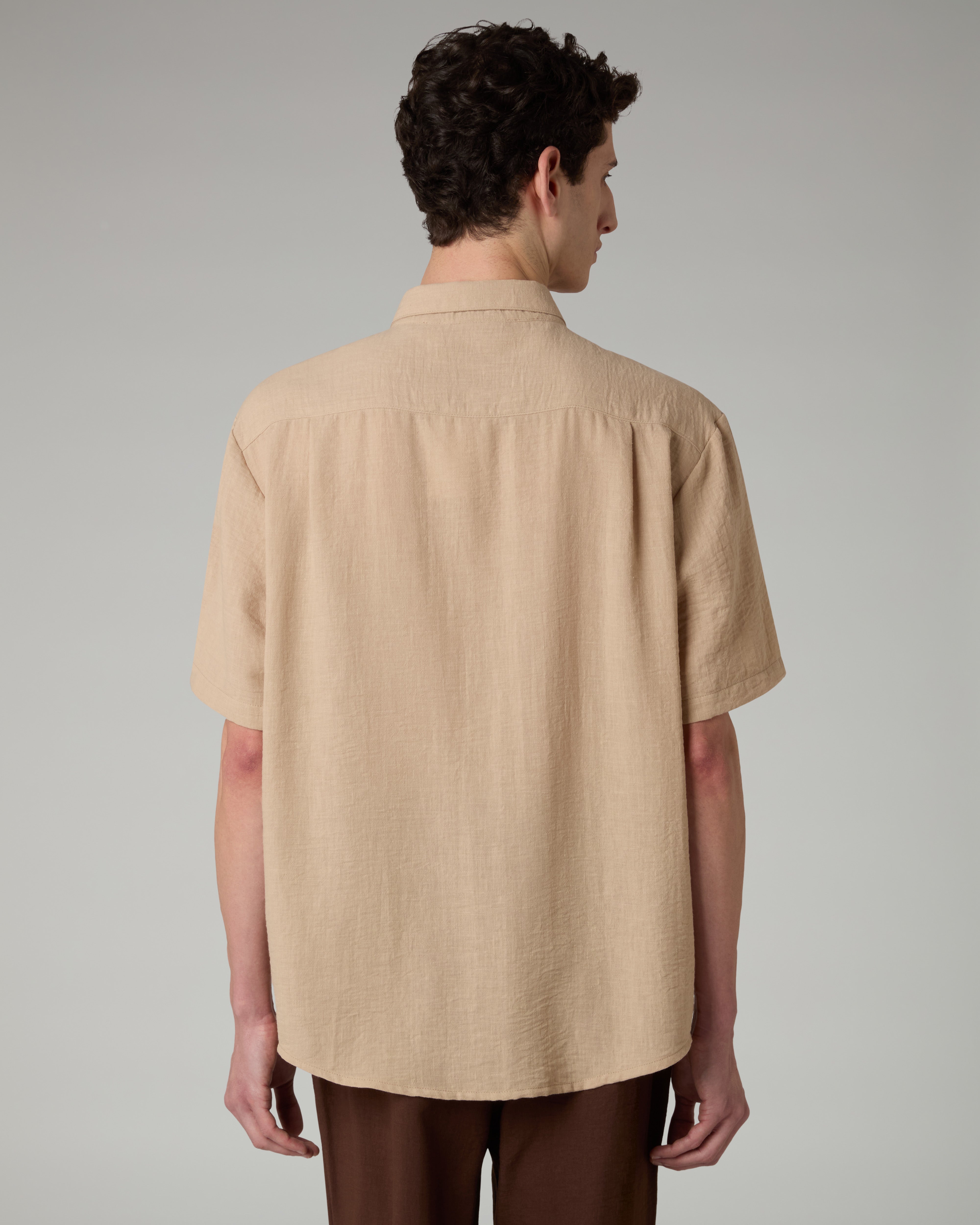 australian-doric-shirt-camicia-manica-corta-kaki image 3