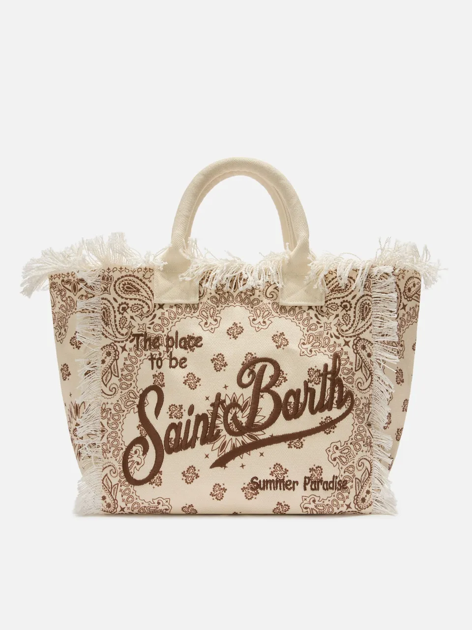 mc2-saint-barth-vanity-regular-borsa-mare-in-canvas-beige-stampa-bandana image 1