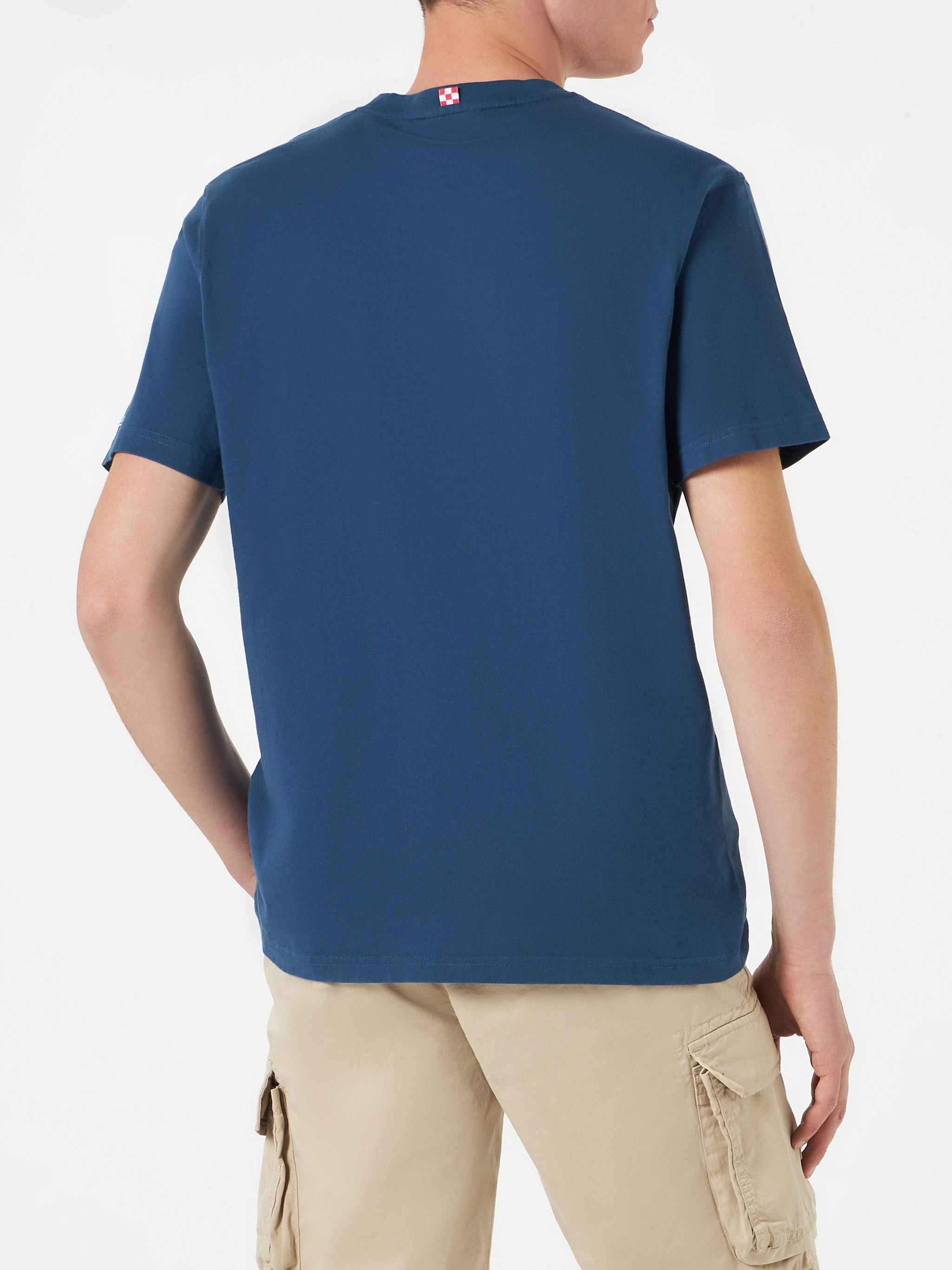 mc2-saint-barth-t-shirt-uomo-finch-c-gin-c-speranza-blu-in-cotone image 3