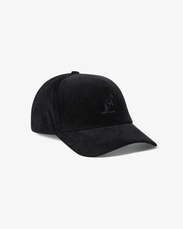 australian-corduroy-cap-swxca0004-cappellino-in-velluto-nero image 1