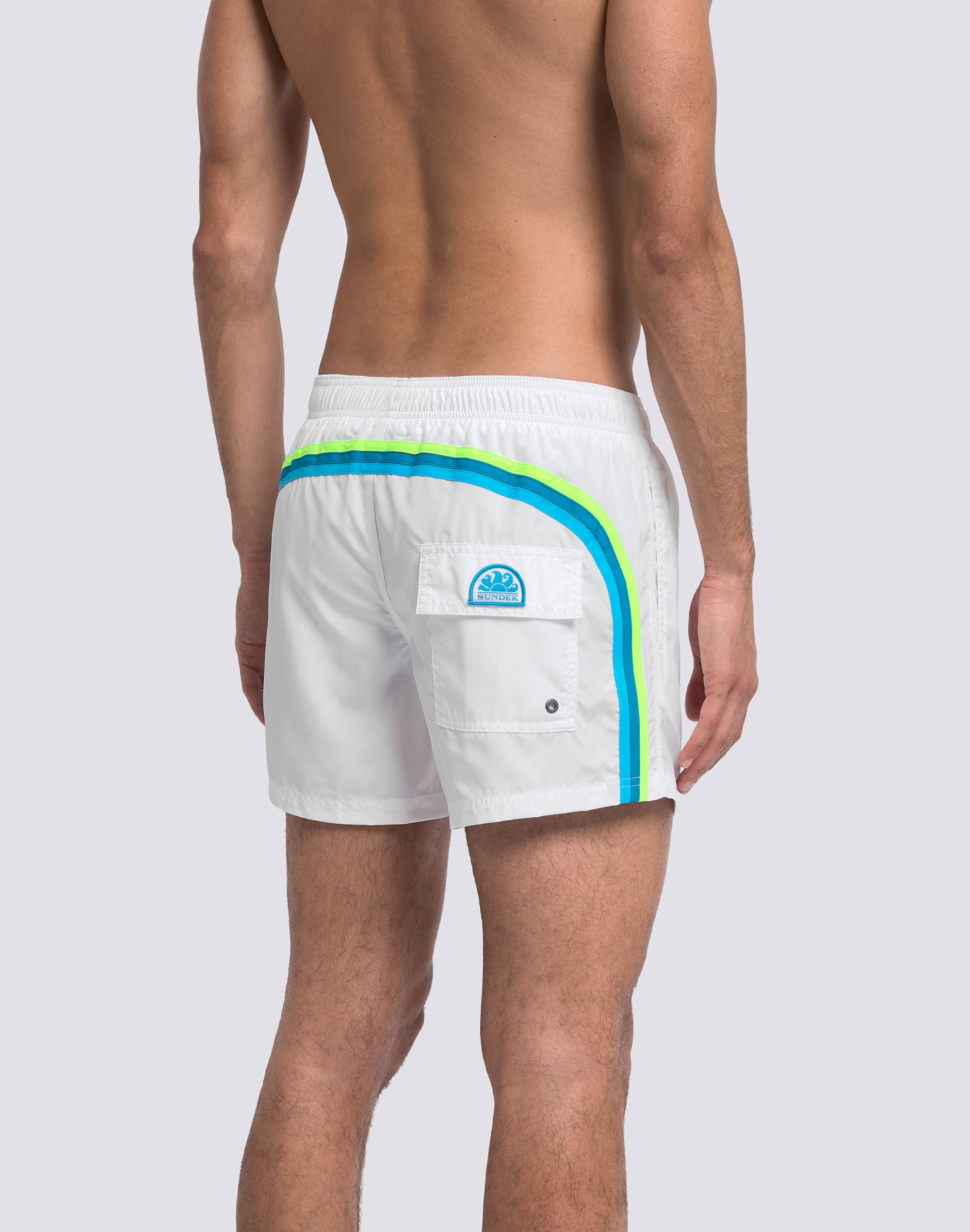 sundek-light-poly-boardshort-corto-uomo-con-arcobaleno image 5