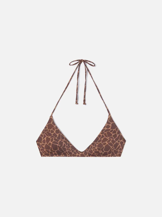 mc2-saint-barth-hespera-top-bikini-bralette-donna-animalier-marrone image 1