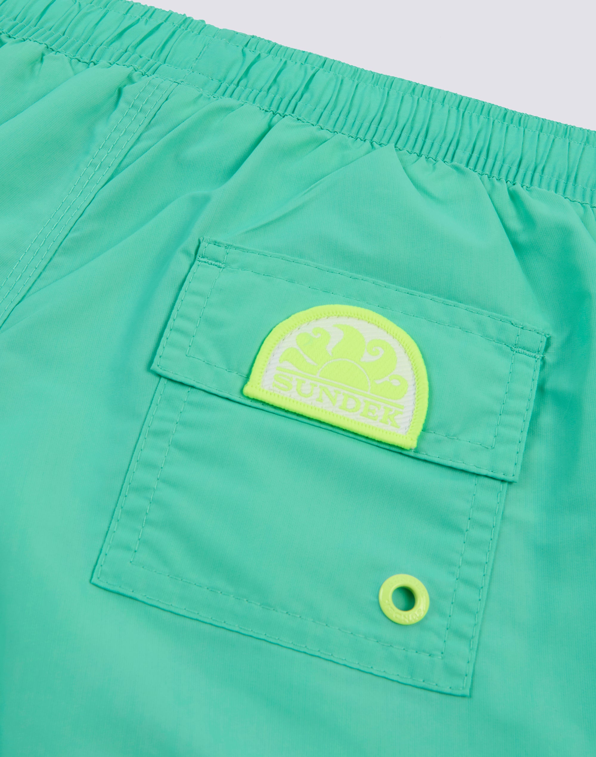 sundek-costume-bambino-corto-iconic-taffeta-con-piping image 3