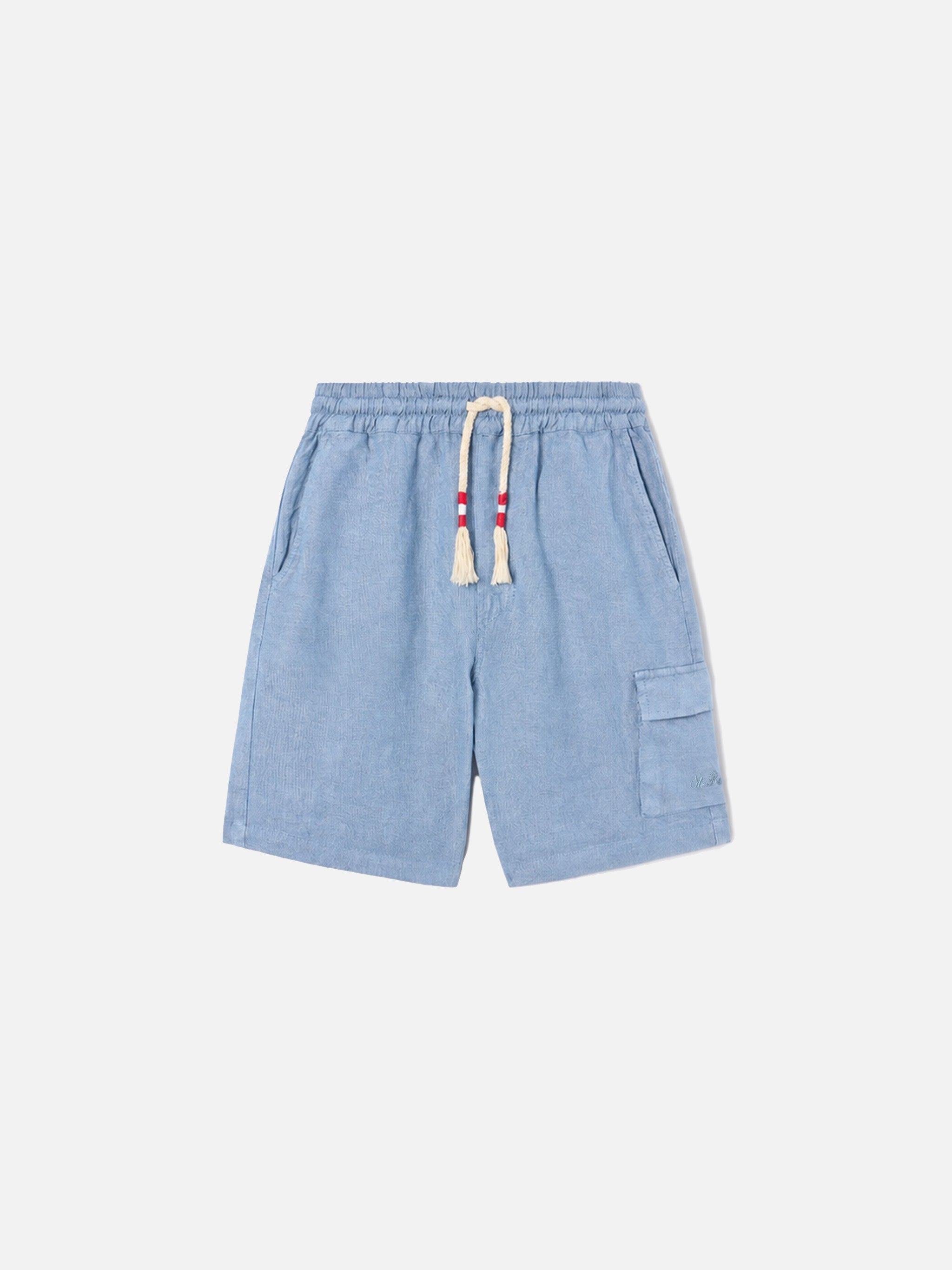 mc2-saint-barth-bermuda-marseille-jr-bambino-shorts-chambray-denim-chiaro image 1