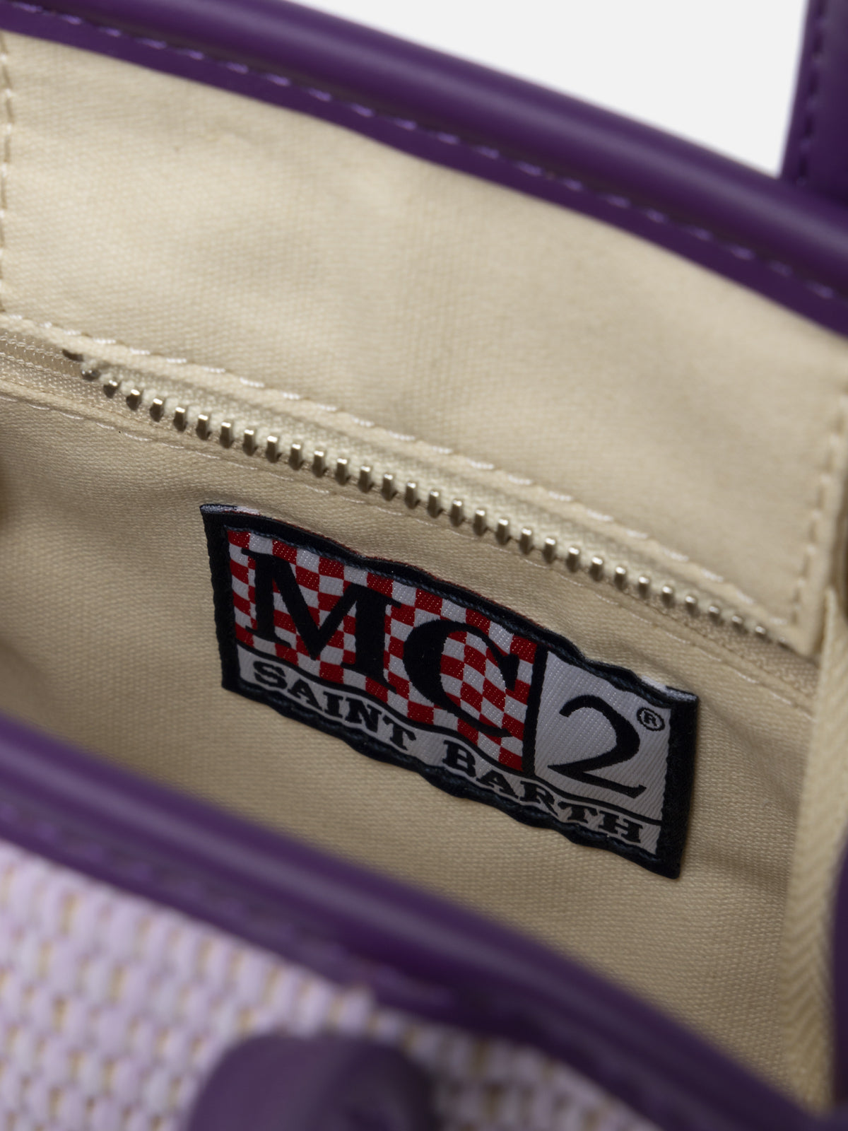 mc2-saint-barth-borsa-vivian-mini-straw-lilla-effetto-paglia image 6