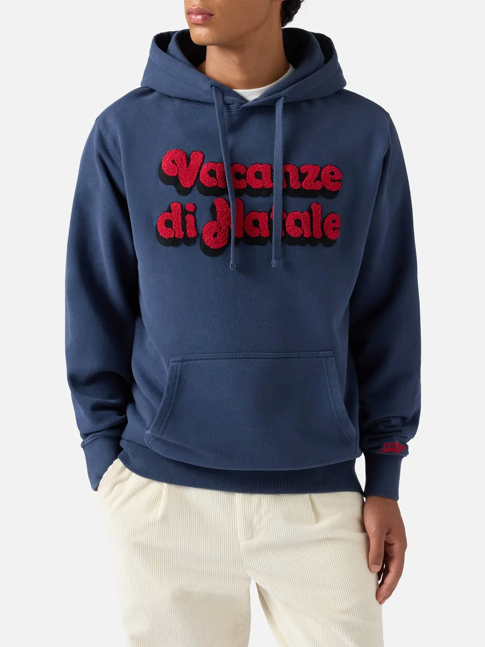mc2-saint-barth-felpa-tribeca-uomo-blu-navy-vacanze-di-natale-special-edition image 1