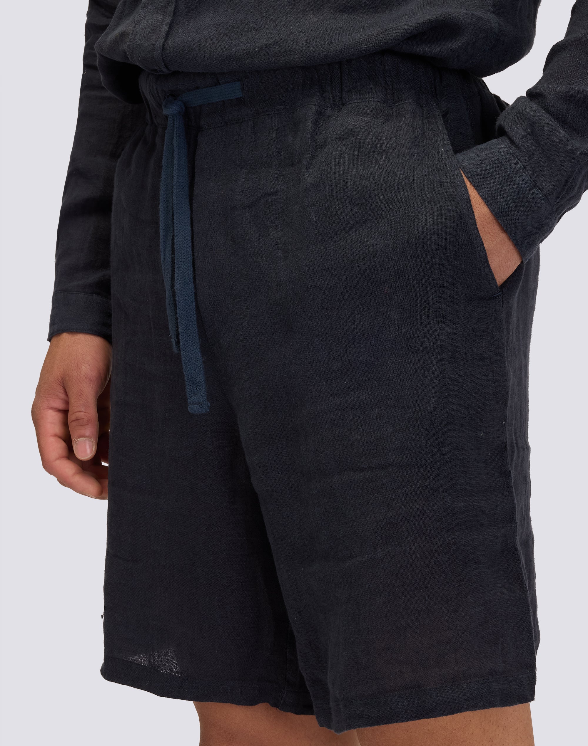 sundek-walkshort-uomo-in-lino-bermuda-fresco image 3