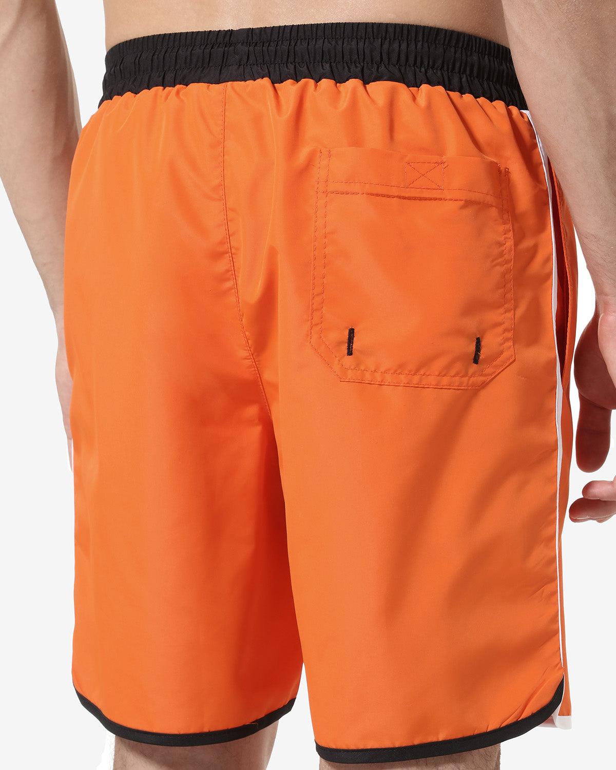 australian-logo-swimshort-arancio-acceso-costume-mare-uomo image 4