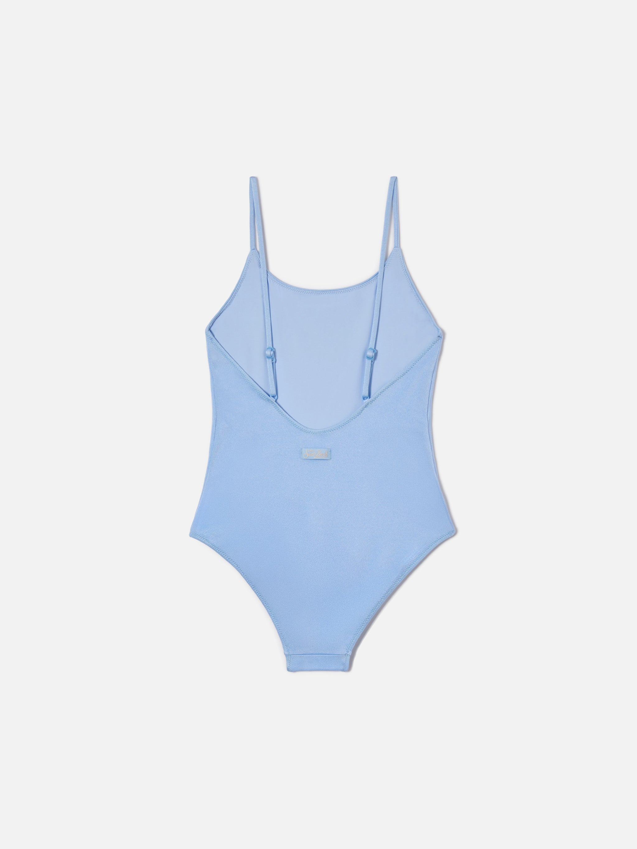 mc2-saint-barth-cecille-jr-costume-intero-bambina-azzurro-glossy-con-logo-strass image 2