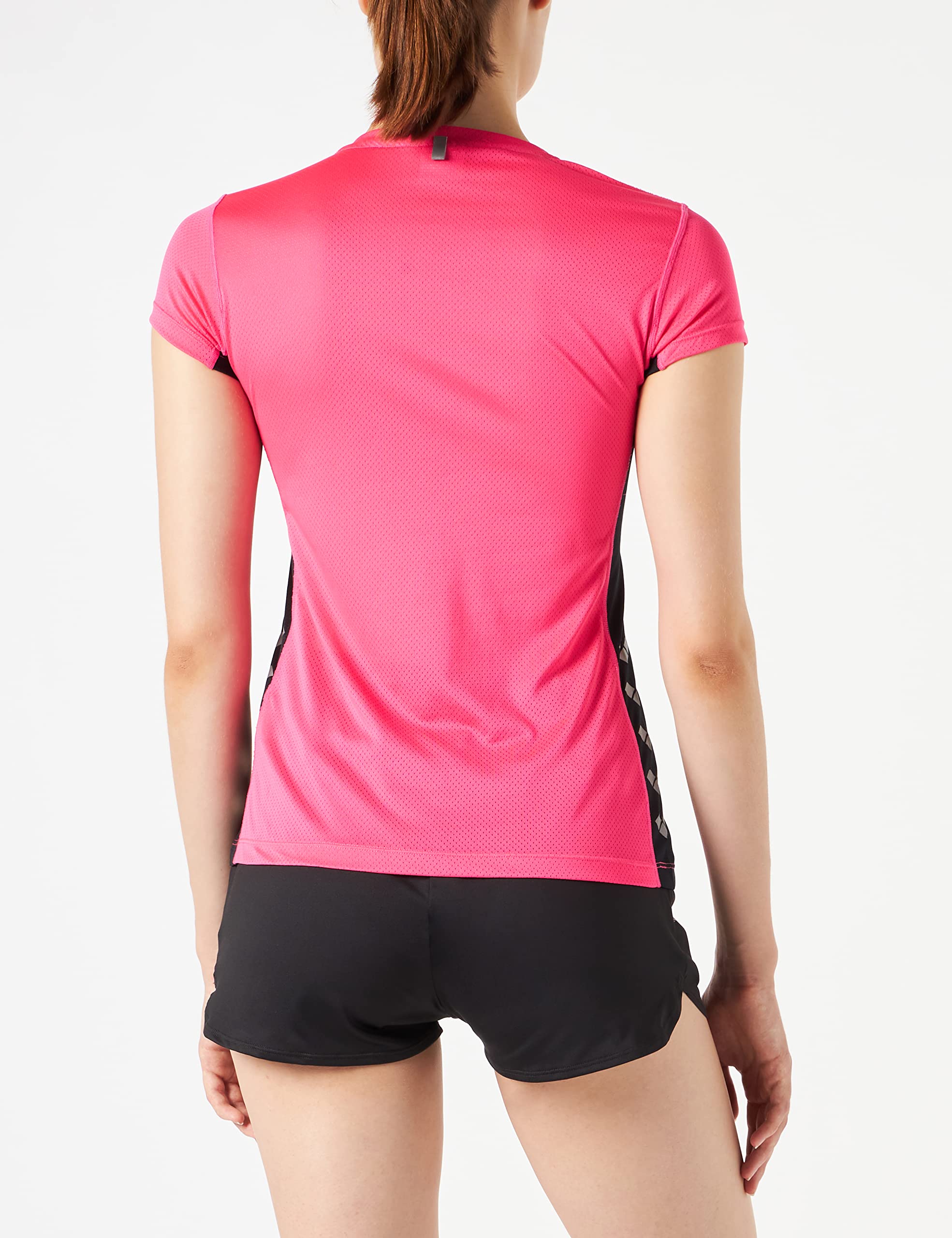 arena-w-run-s-s-mesh-solid-maglietta-running-donna-maniche-corte image 5