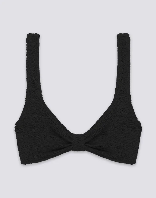 sundek-w411ktl7000-top-bralette-donna-in-tessuto-goffrato image 1