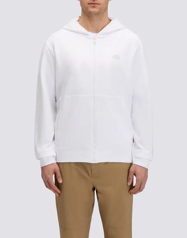 sundek-m432jhf9500-felpa-uomo-full-zip-con-cappuccio-in-cotone-degarzato image 1