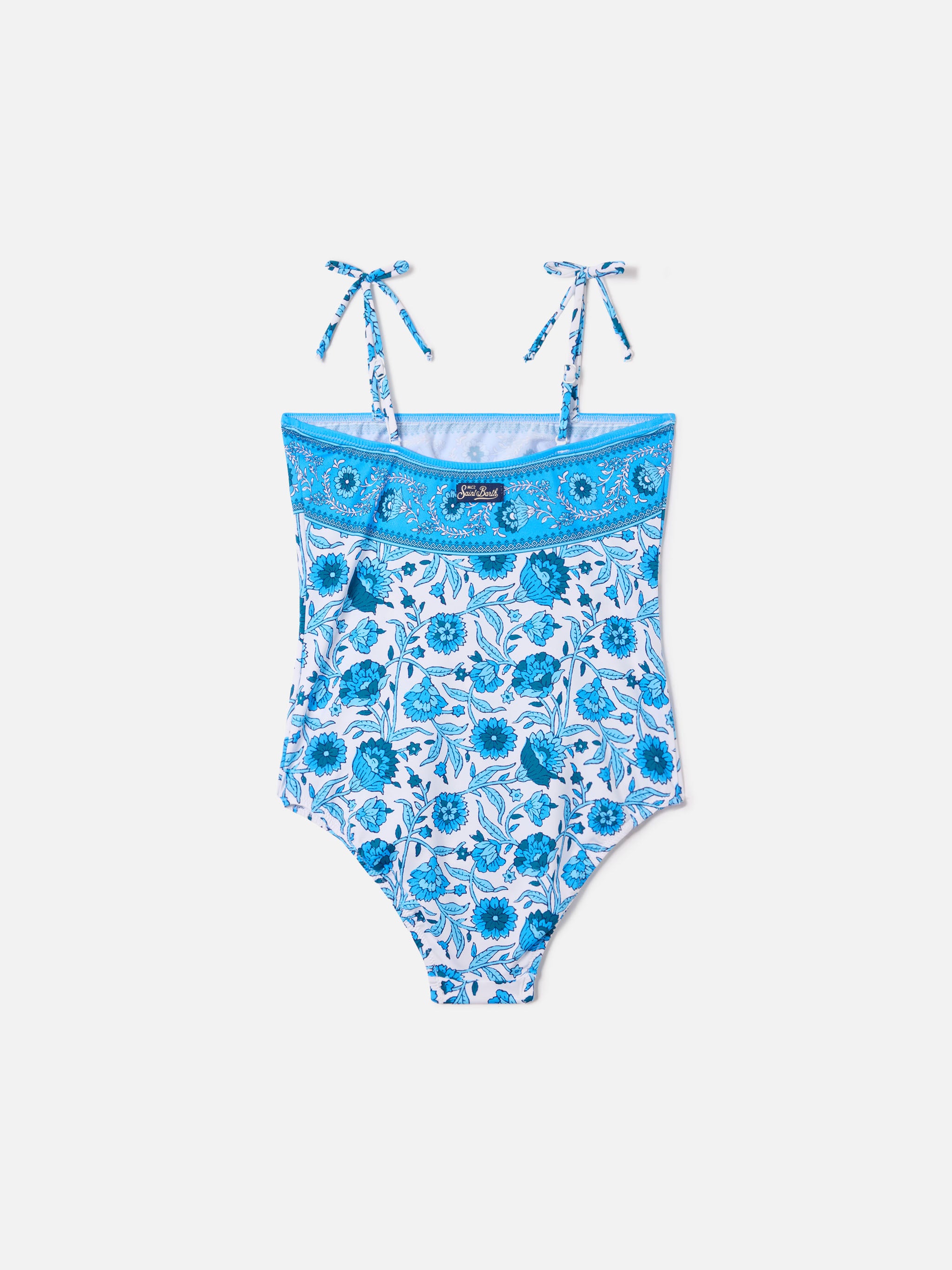 mc2-saint-barth-zadig-costume-intero-bambina-blu-stampa-floreale-batik image 2