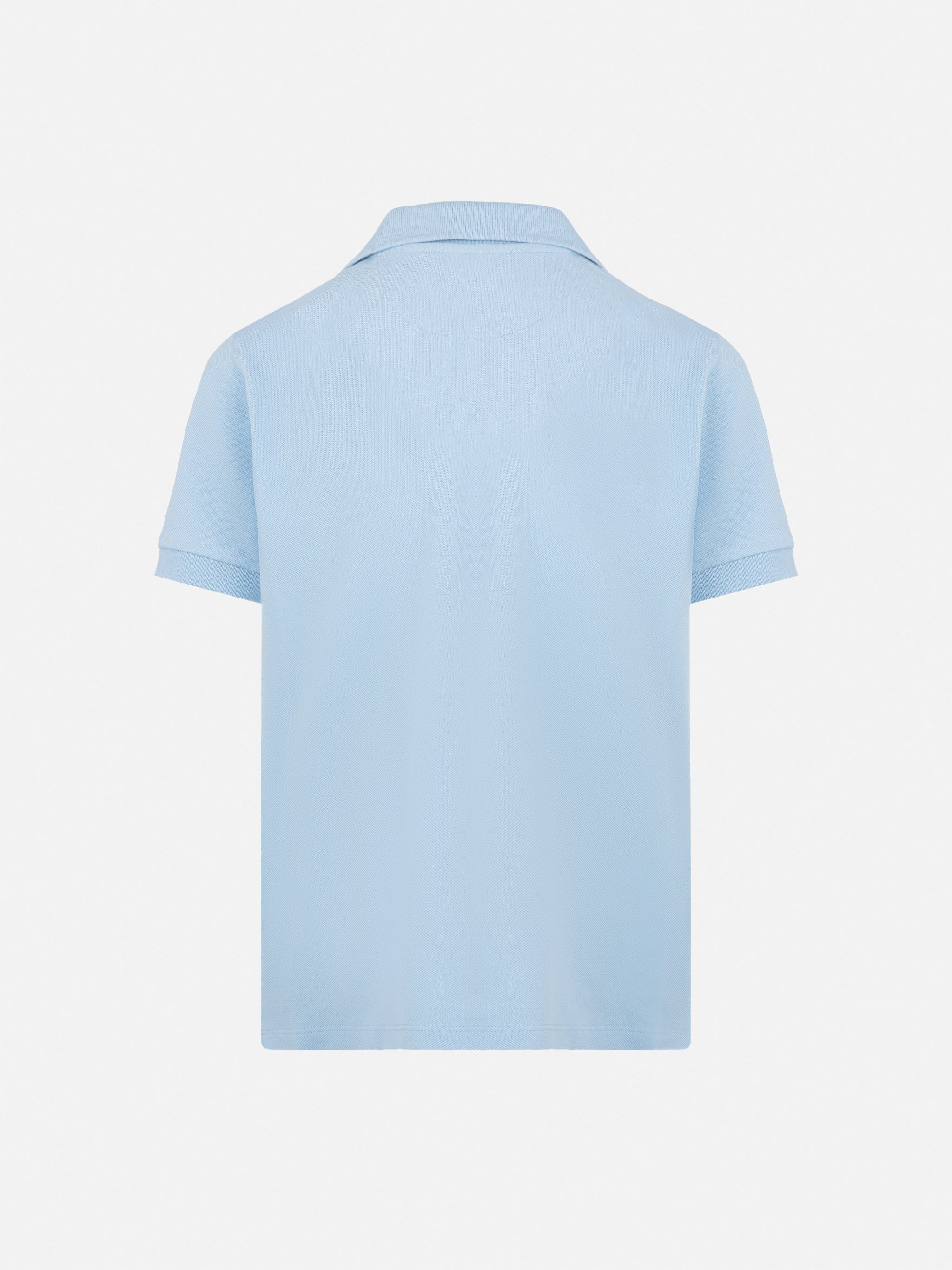 mc2-saint-barth-charles-jr-polo-piqu-cotone-azzurro-bambino image 2