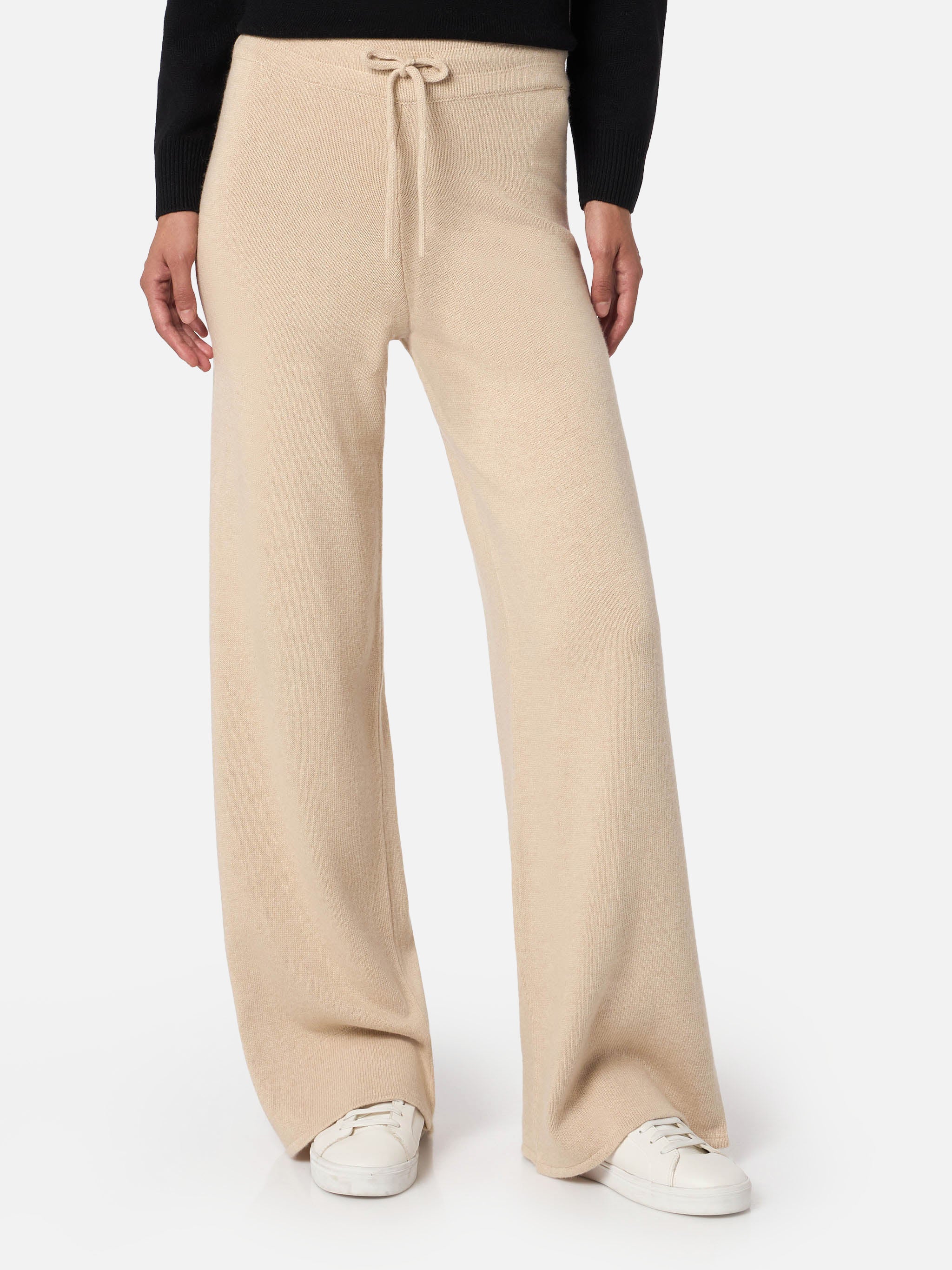 pantalone-cambon-in-maglia-misto-cashmere-beige-mc2-saint-barth image 1