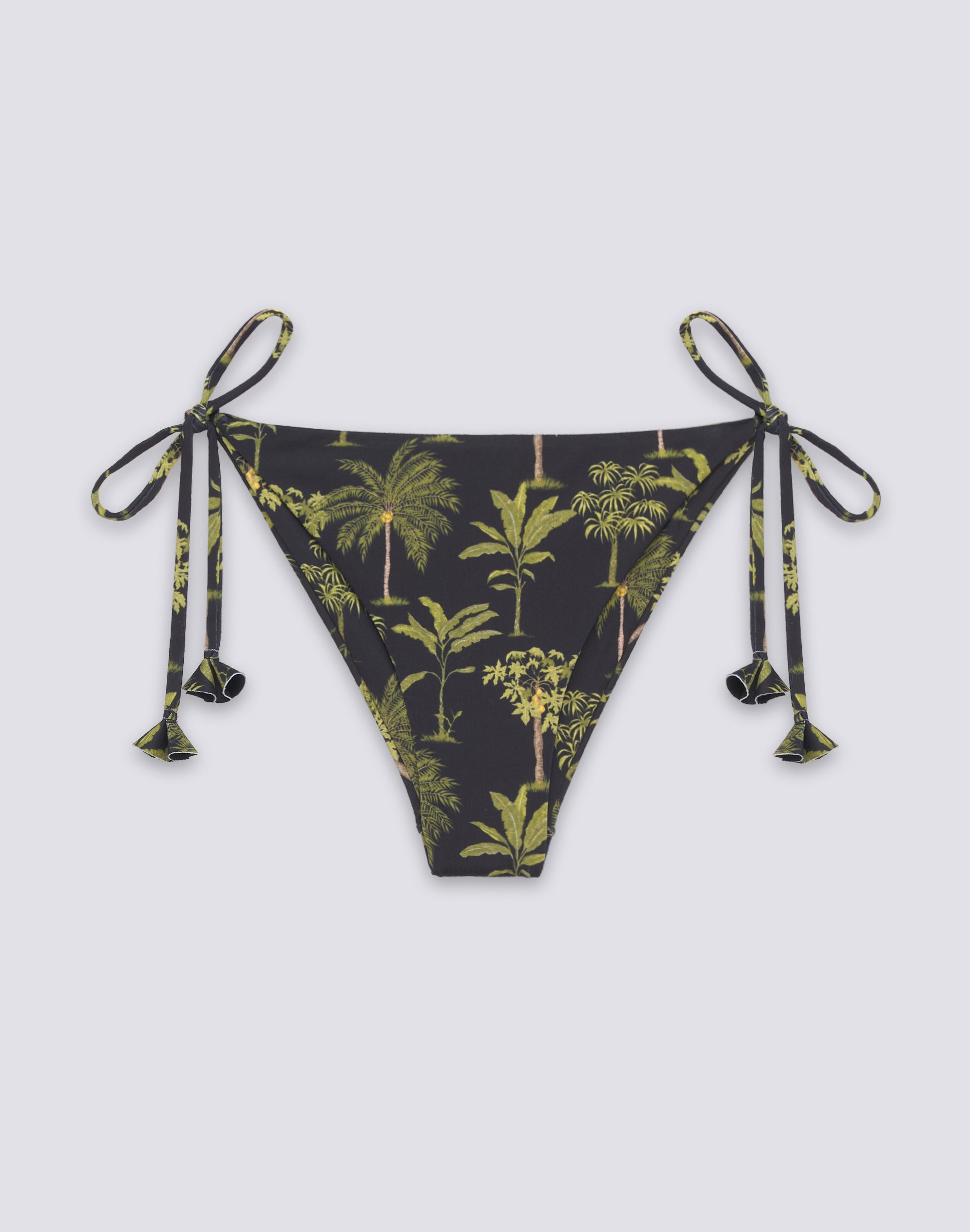 sundek-anita-w206kbl36ob-slip-bikini-a-lacci-regolabili-fantasia-botanic image 1