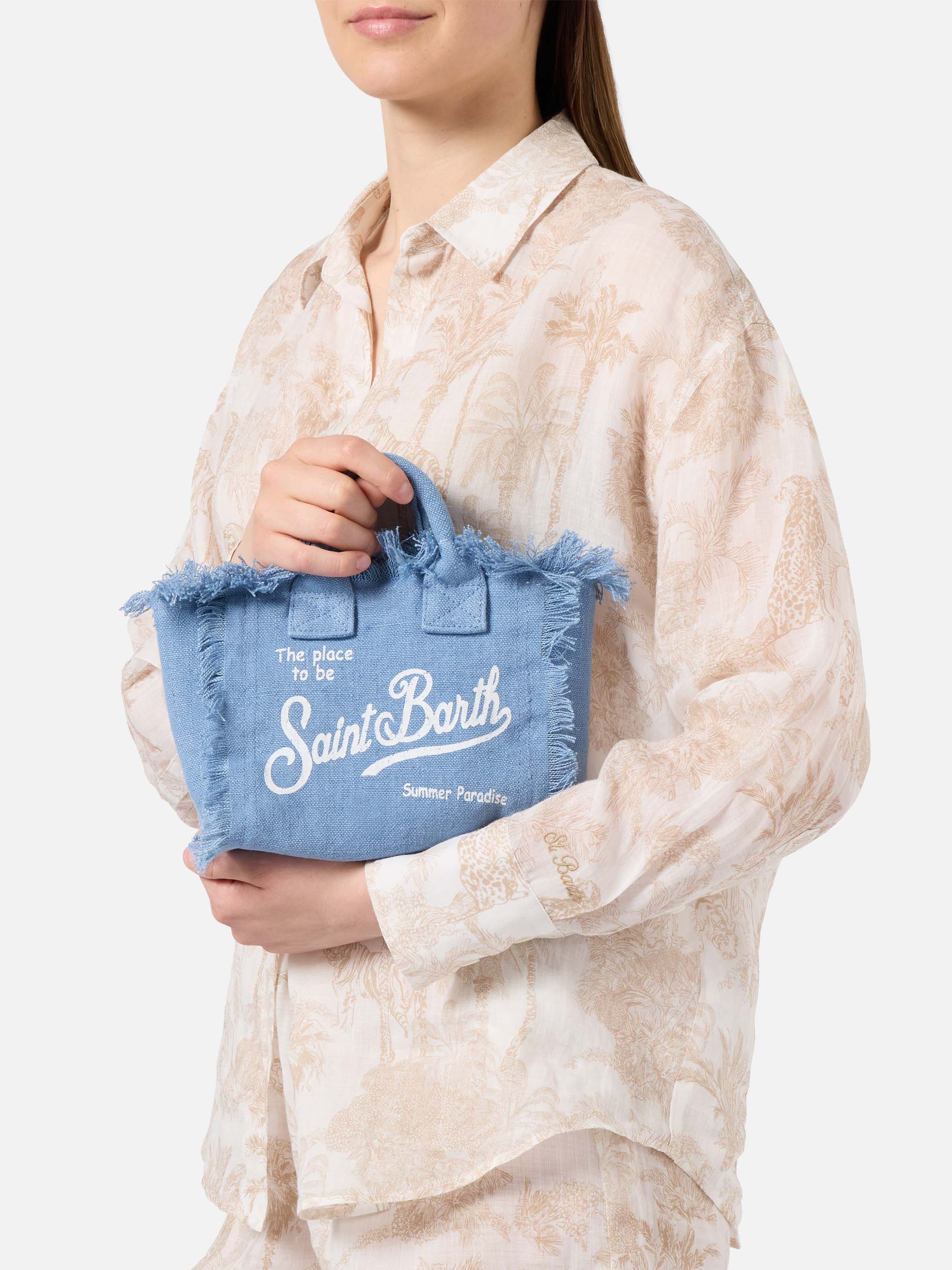 mc2-saint-barth-borsa-vanity-mini-in-lino-blu-tinta-unita-con-tracolla-removibil image 2
