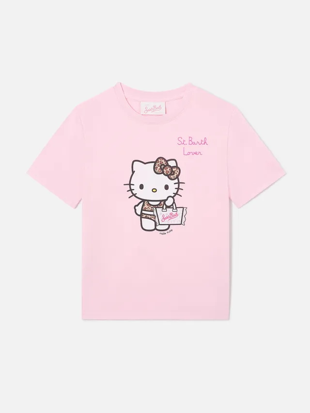 mc2-saint-barth-t-shirt-elly-hello-kitty-rosa-bambina image 1