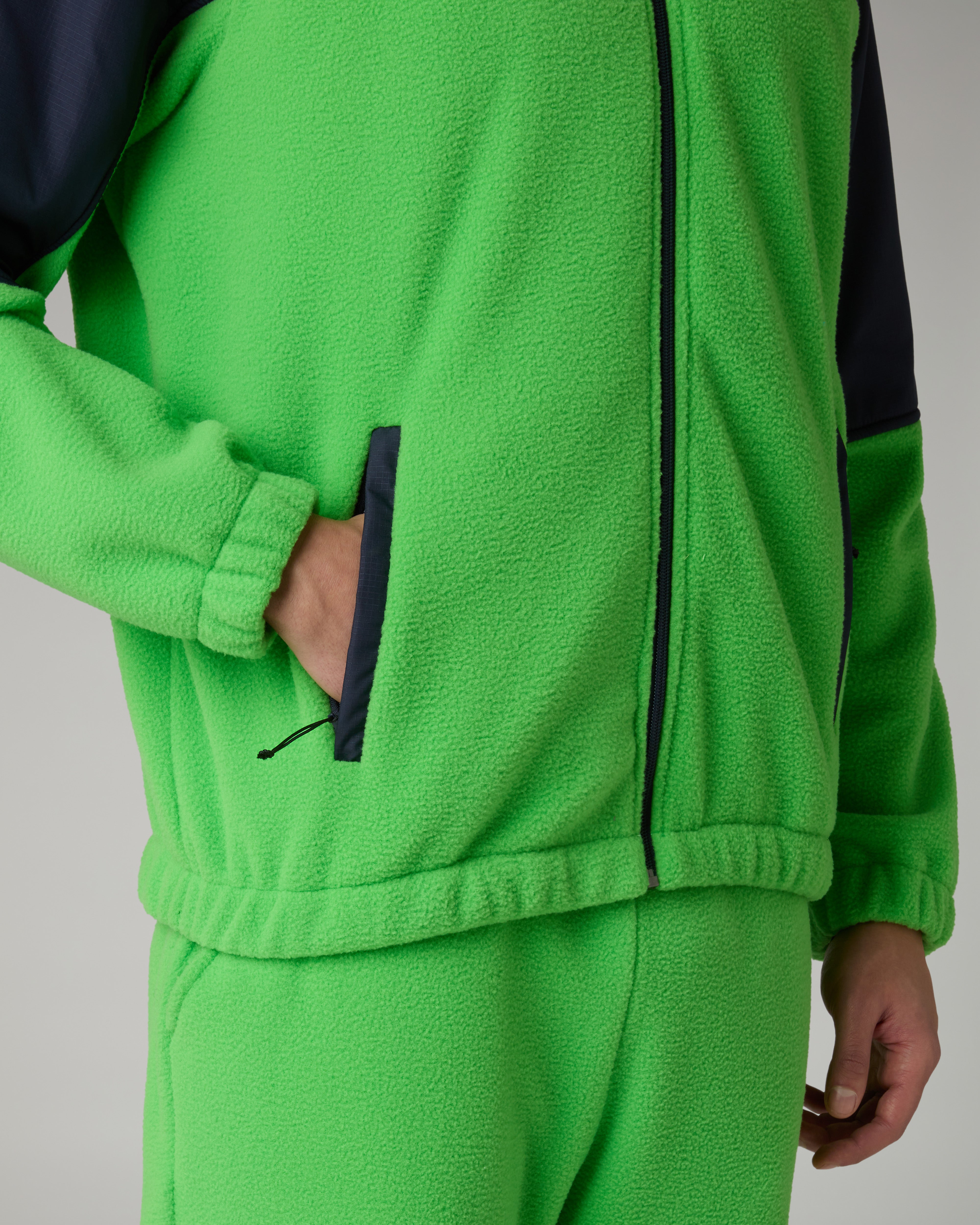 australian-color-block-track-jacket-giacca-pile-full-zip image 5