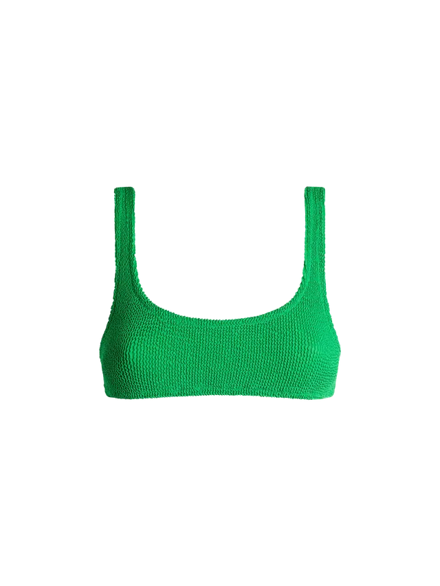 mc2-saint-barth-naima-top-bikini-bralette-crinkle-verde-tinta-unita image 1