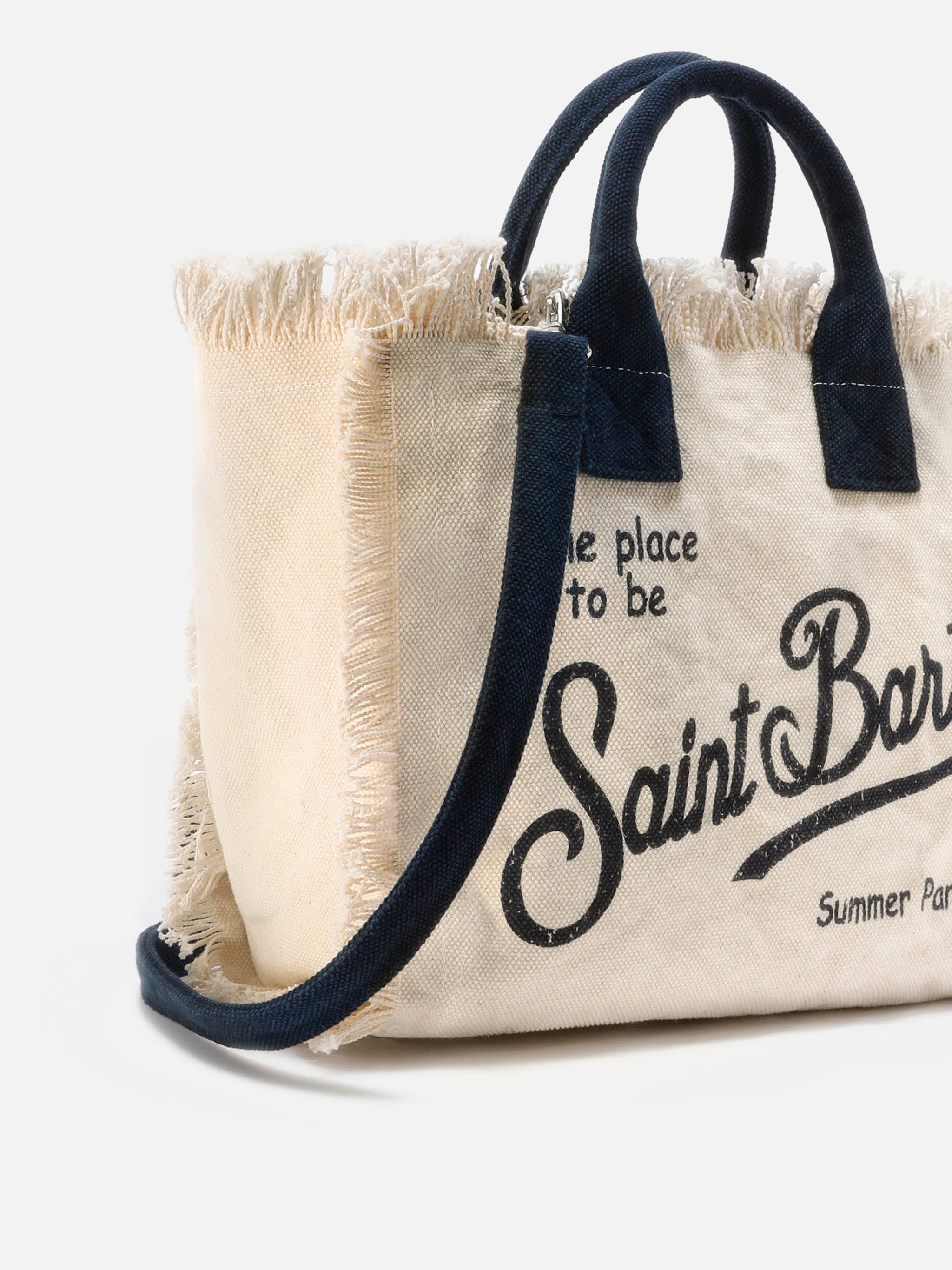 mc2-saint-barth-borsa-colette-bianca-in-canvas-con-frange-laterali image 3