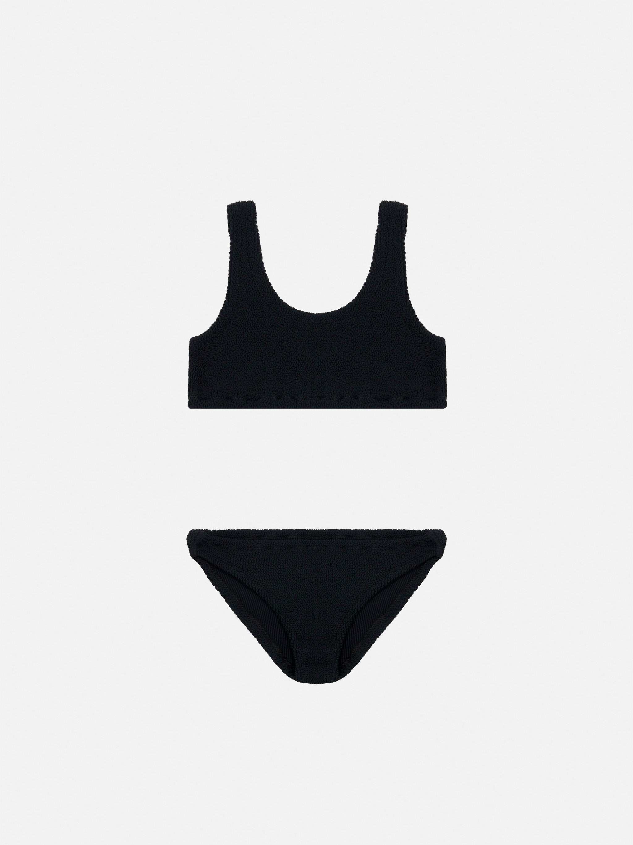 mc2-saint-barth-bikini-baker-bambina-a-triangolo-crinkle-nero image 1
