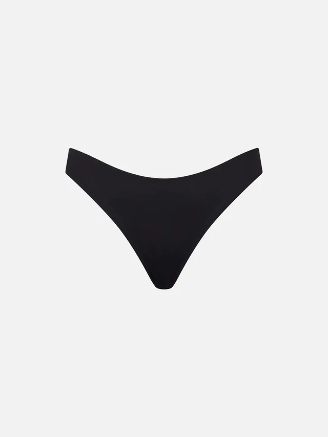 mc2-saint-barth-elise-slip-mare-donna-nero-tinta-unita image 1