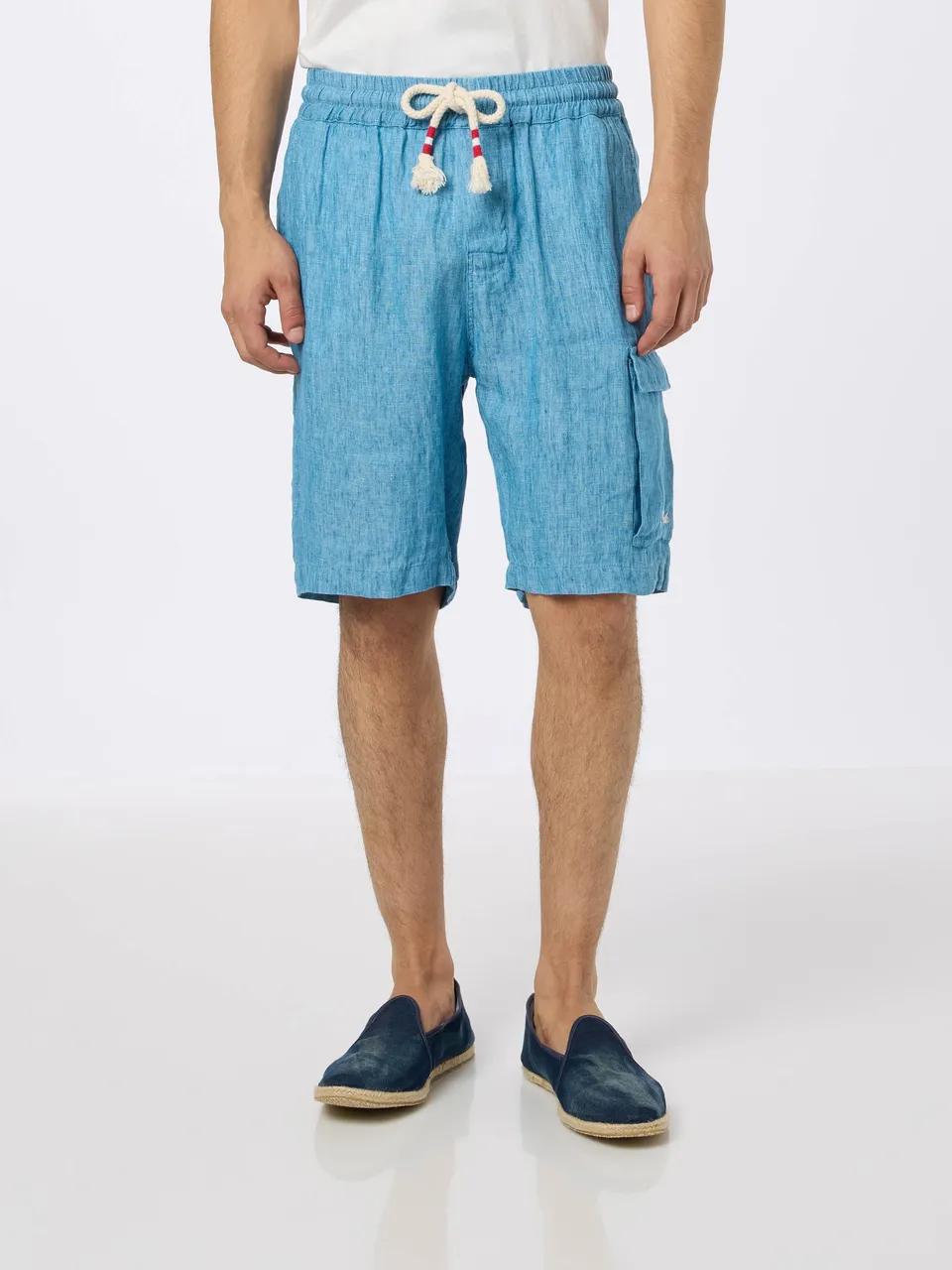 mc2-saint-barth-bermuda-marseille-uomo-lino-blu-denim-con-coulisse image 1