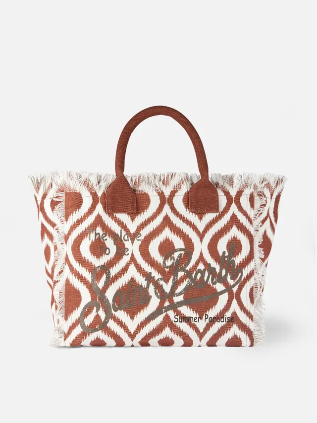 mc2-saint-barth-borsa-a-spalla-vanity-in-canvas-con-stampa-ikat image 1
