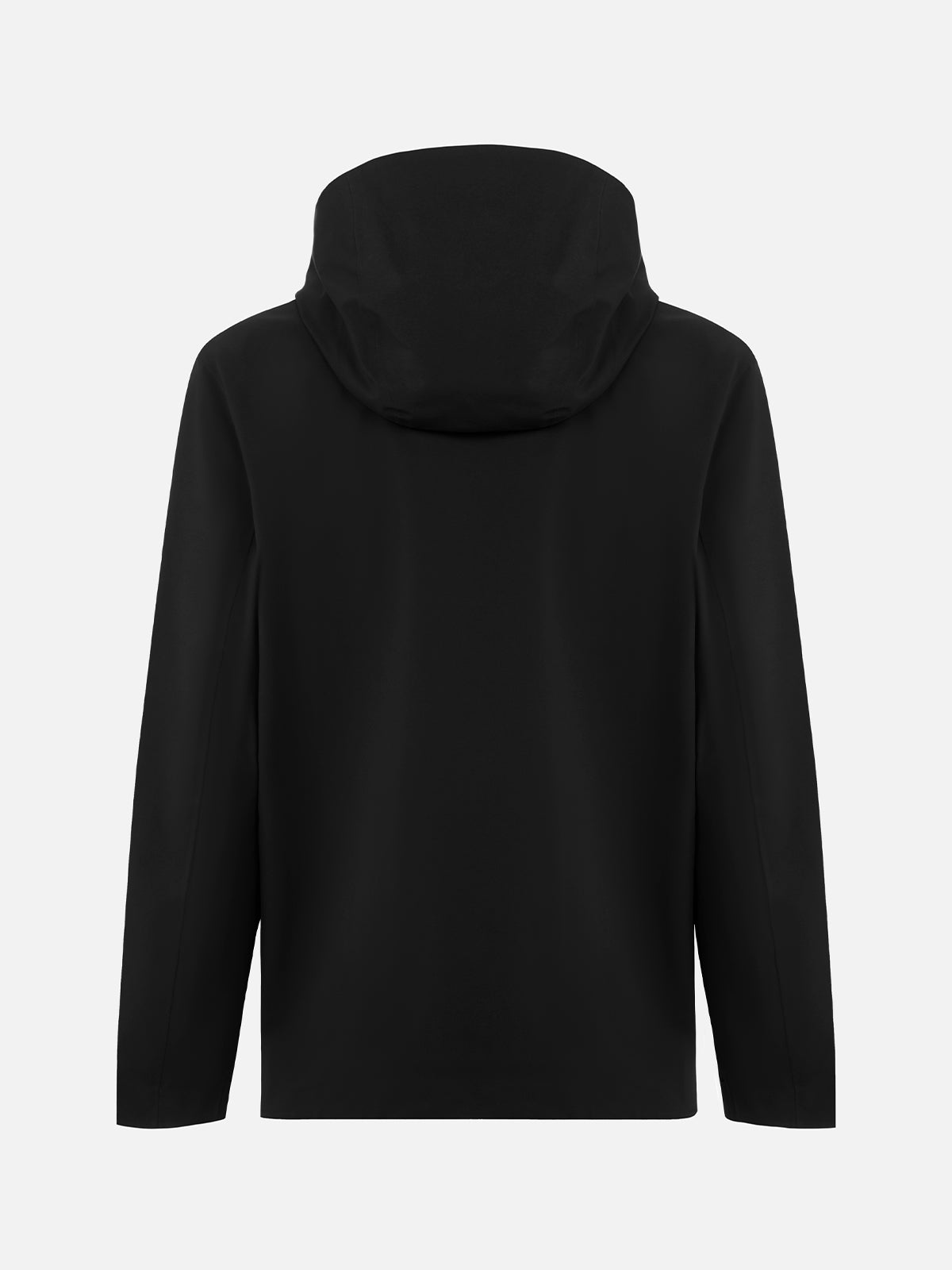 mc2-saint-barth-parson-giacca-tecnica-3-layer-uomo-nera-con-cappuccio image 6