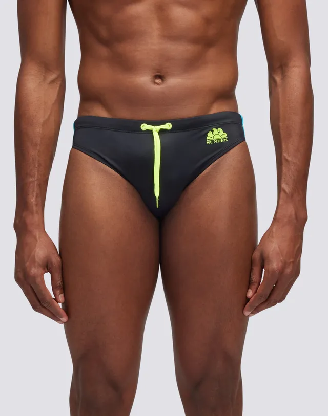 sundek-slip-mare-sax-slip-uomo-tinta-unita-con-vita-regolabile image 1
